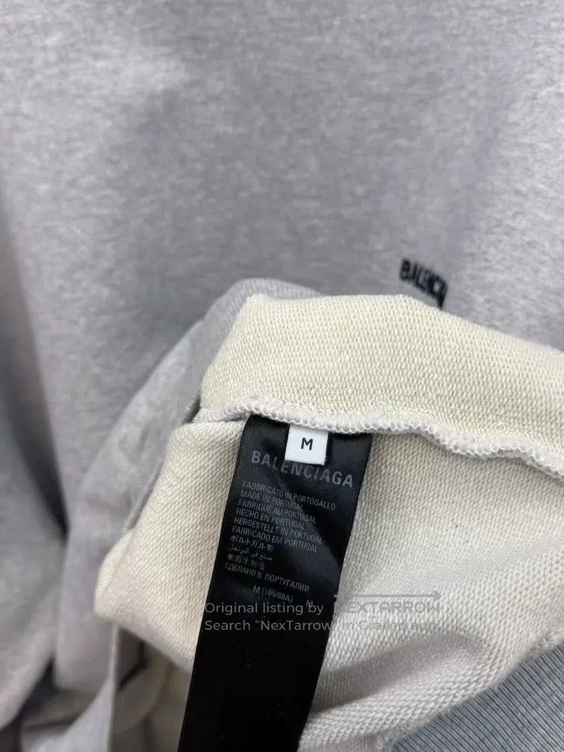 Balenciaga Balenciaga Logo lettering hoodie Size US M / EU 48-50 / 2 - 6 Thumbnail