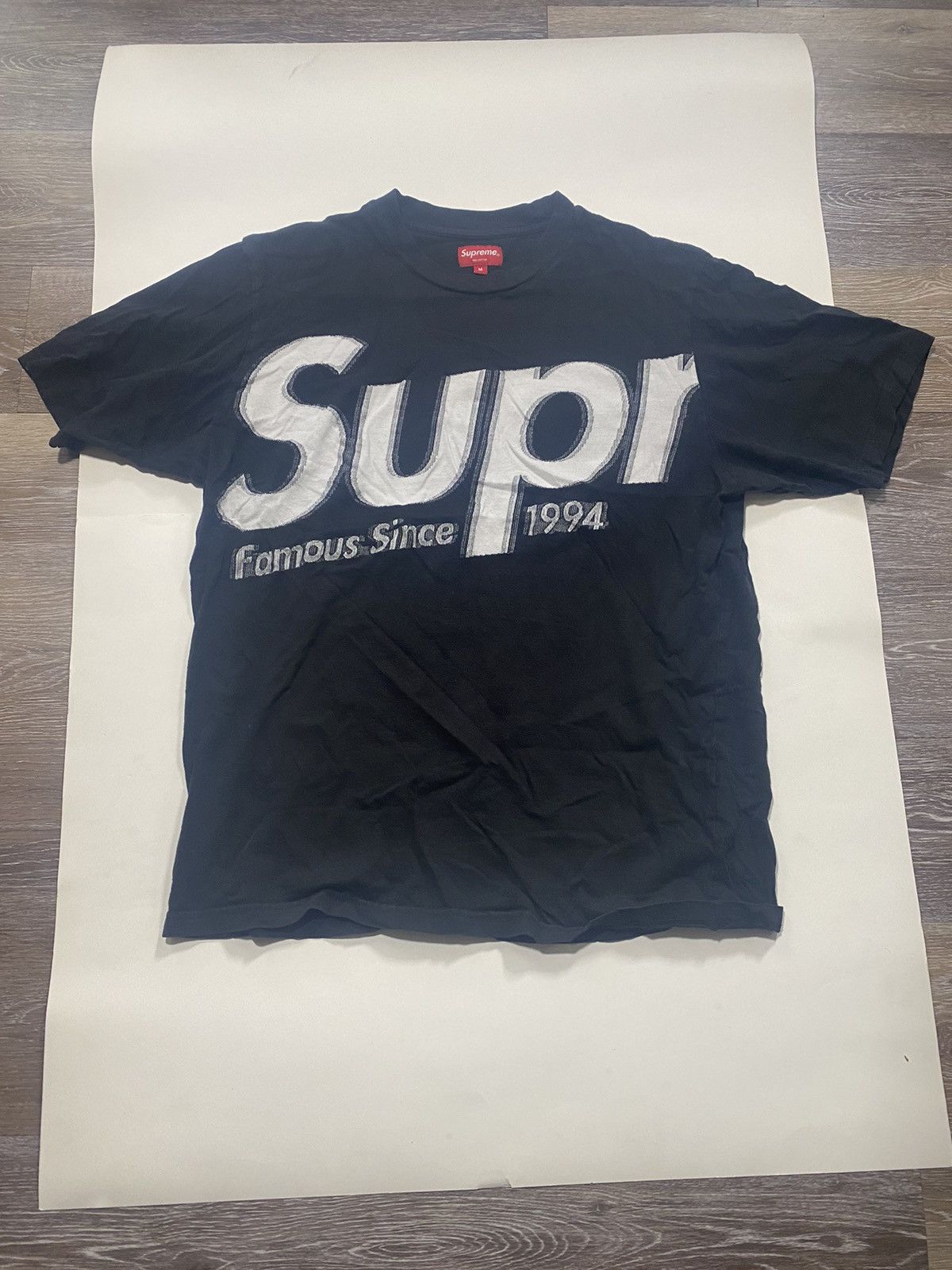 Supreme Supreme Intarsia Tee Size US M / EU 48-50 / 2 - 5 Thumbnail