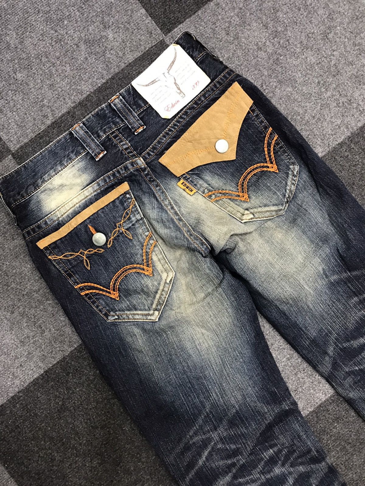 Edwin Flare Archival Westerner Design EDWIN Jeans Size US 30 / EU 46 - 11 Thumbnail