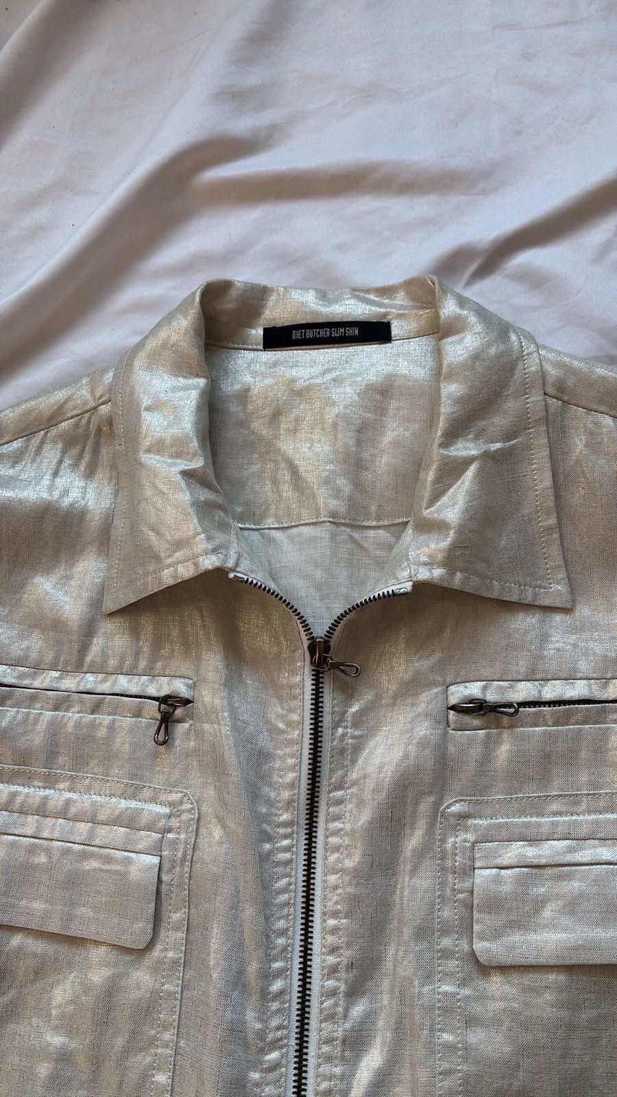 Diet Butcher Slim Skin DBSS Diet Butcher Slim Skin Metalic Western Jacket Size M / US 6-8 / IT 42-44 - 5 Thumbnail