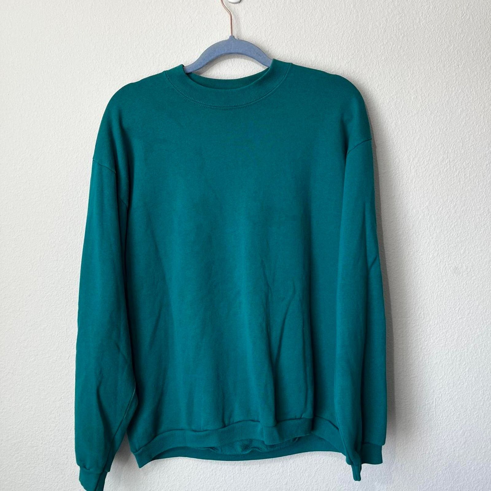 Vintage Vintage Garfield 90s Large Back Graphic Teal Sweater Size US L / EU 52-54 / 3 - 5 Thumbnail