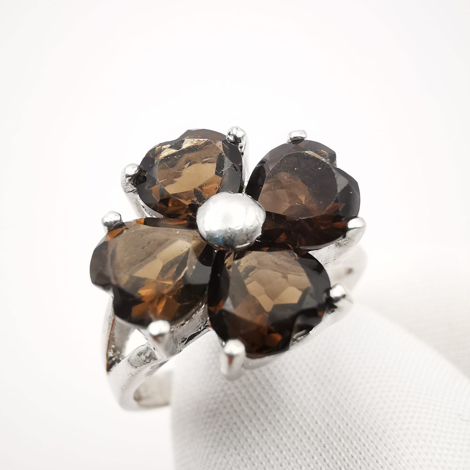 Other Women's Quatrefoil Ring 925 Sterling Silver, Jewelry Size ONE SIZE - 7 Thumbnail