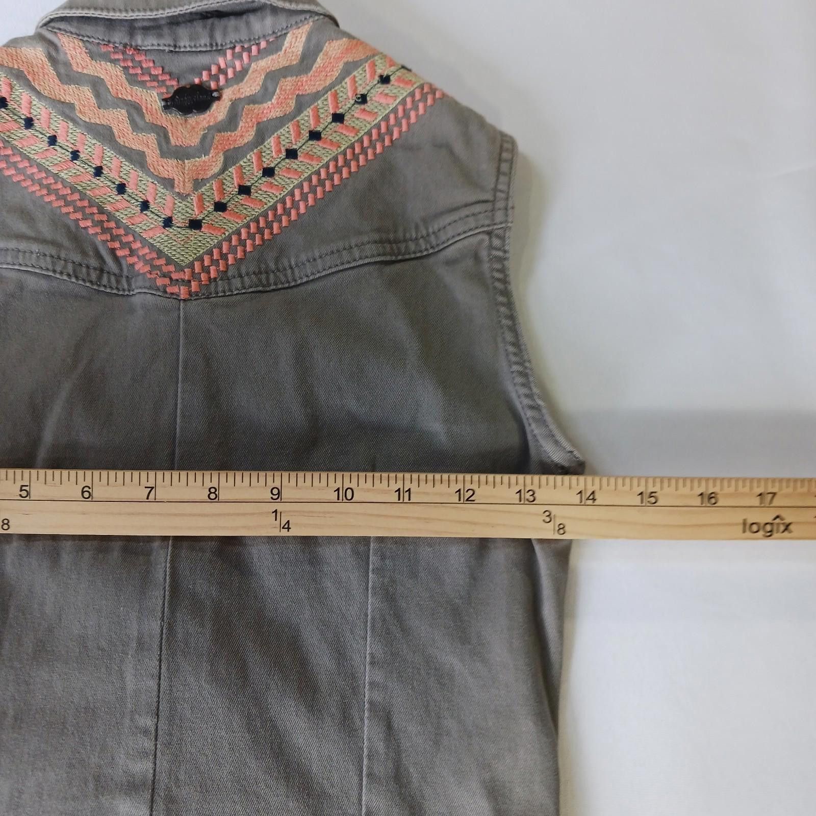 Other Funky Soul Womens Greenish Gray Snap Button Dress Size Small Size S / US 4 / IT 40 - 7 Thumbnail