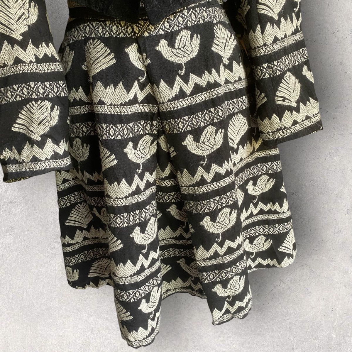 Comme des Garcons Vintage Fall 1989 Set Cropped Jacket and Skirt Size S / US 4 / IT 40 - 12 Thumbnail