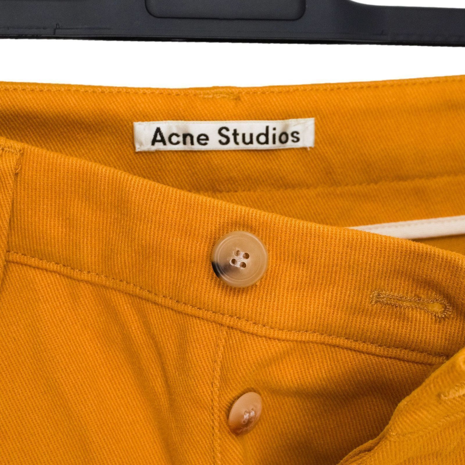 Acne Studios Acne Studios Mustard Brown Pocket Work Twill Trouser Pants Size US 30 / EU 46 - 6 Thumbnail