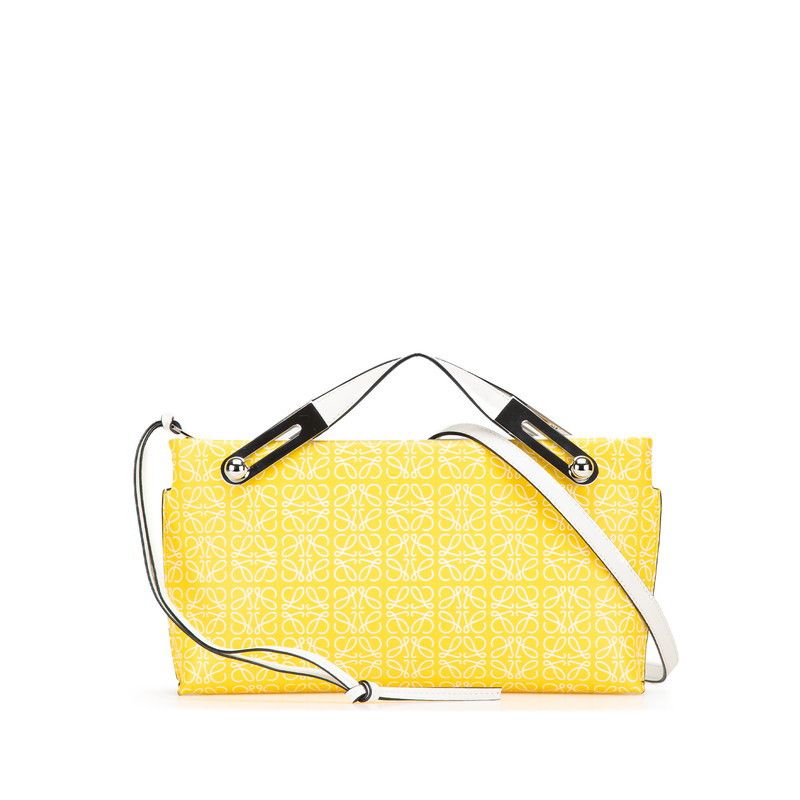 Loewe Loewe Missy Anagram Leather 2Way Bag Leather Shoulder Bag in Yellow, Women's