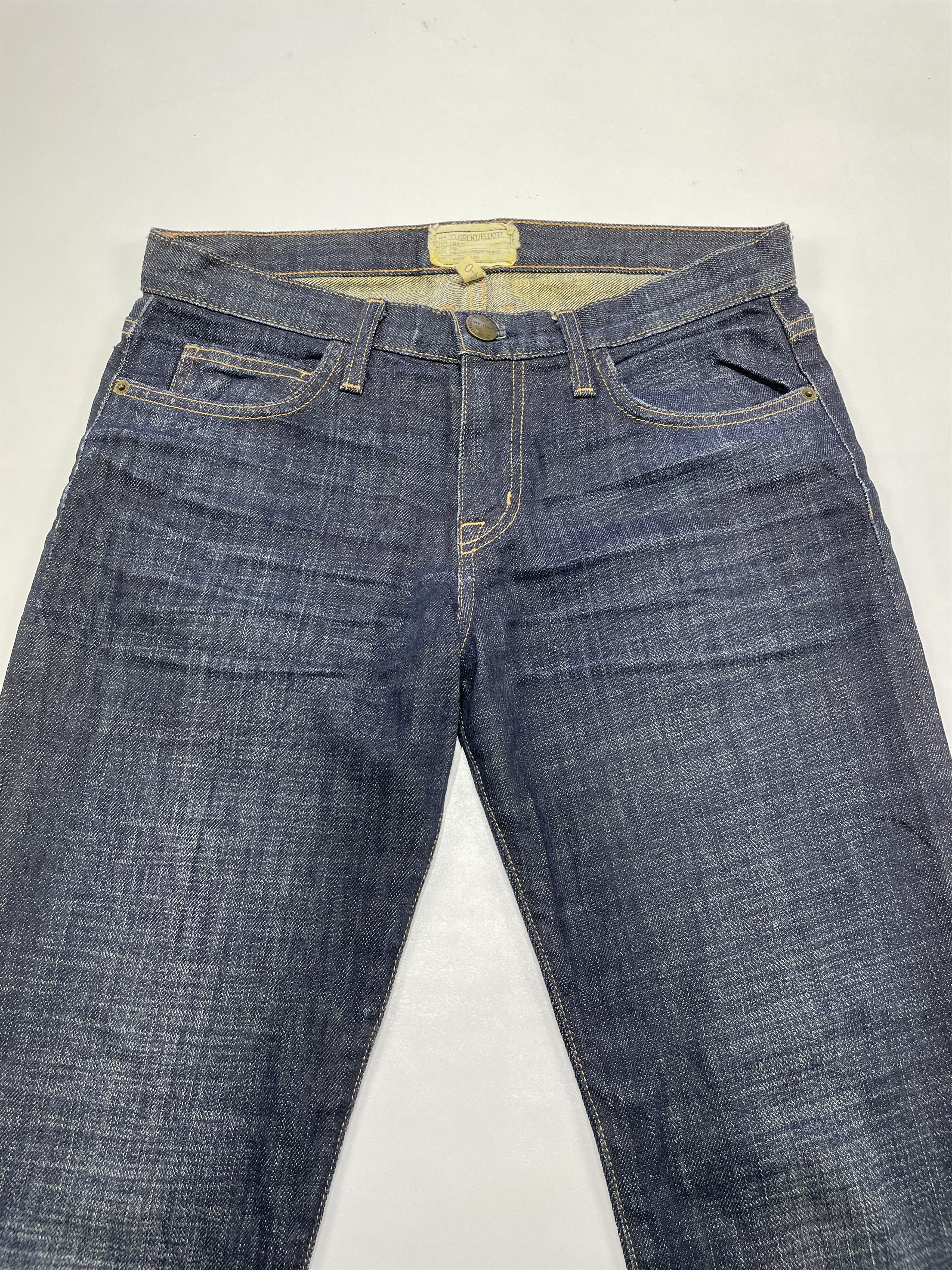 Current/Elliot Low Rise Relaxed Cropped Boyfriend Jeans Size 29" - 2 Thumbnail