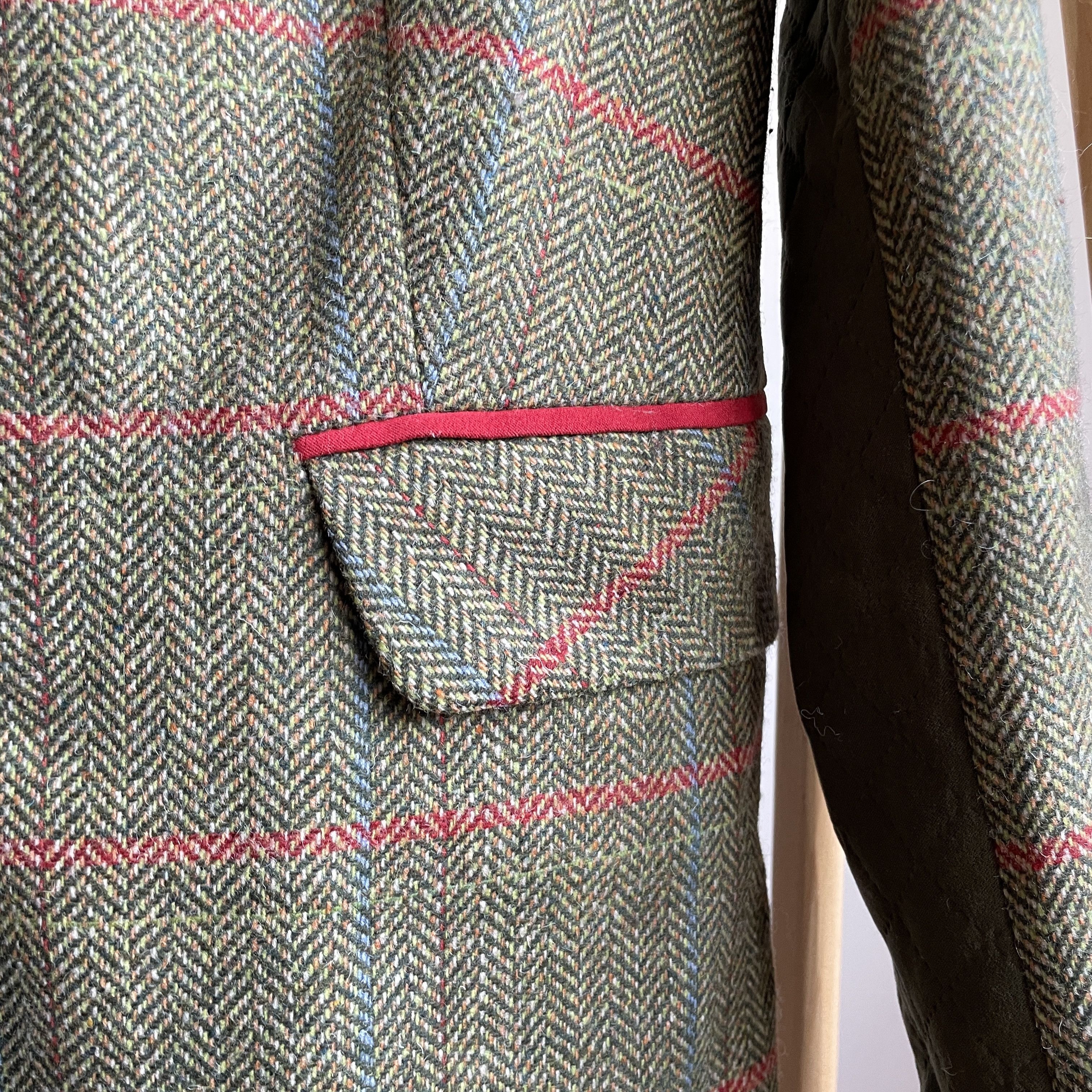 Other Bariloche Alysa Womens Country Herringbone Tweed Coat Size S / US 4 / IT 40 - 10 Thumbnail