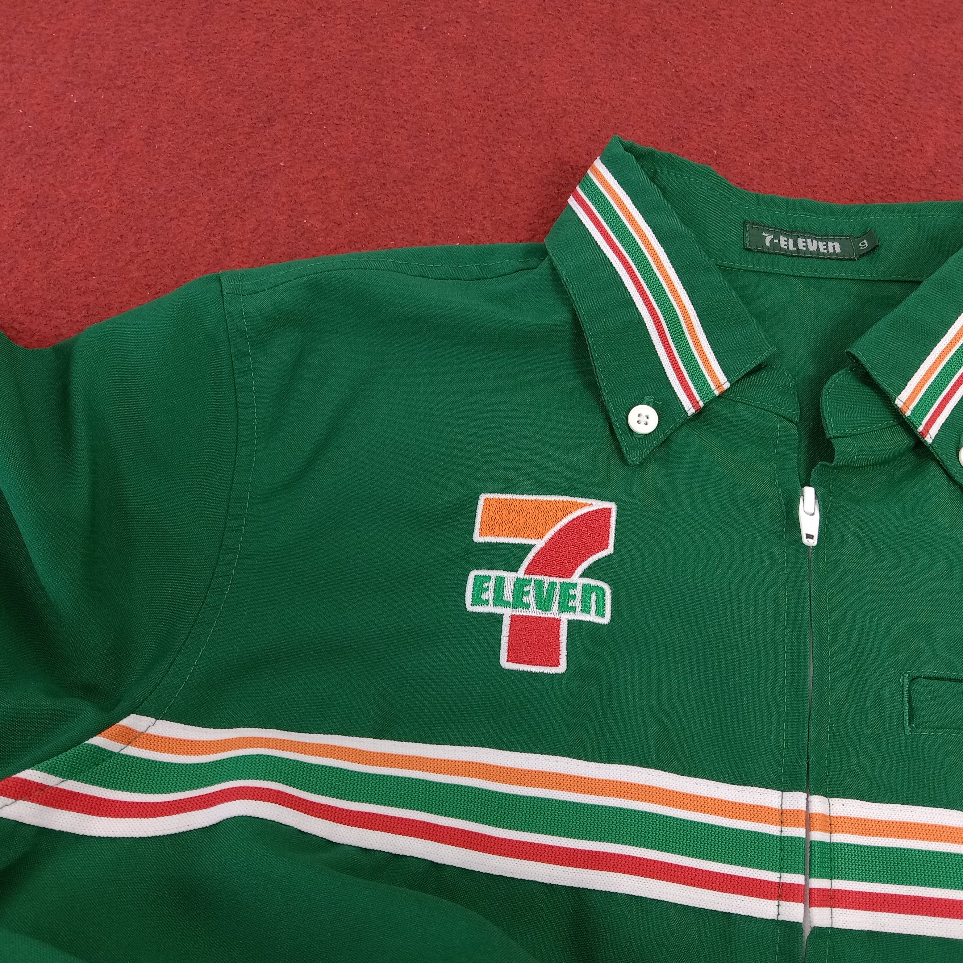 Japanese Brand × Vintage 7 Eleven Japanese Workers Uniform Jacket Size US S / EU 44-46 / 1 - 7 Thumbnail
