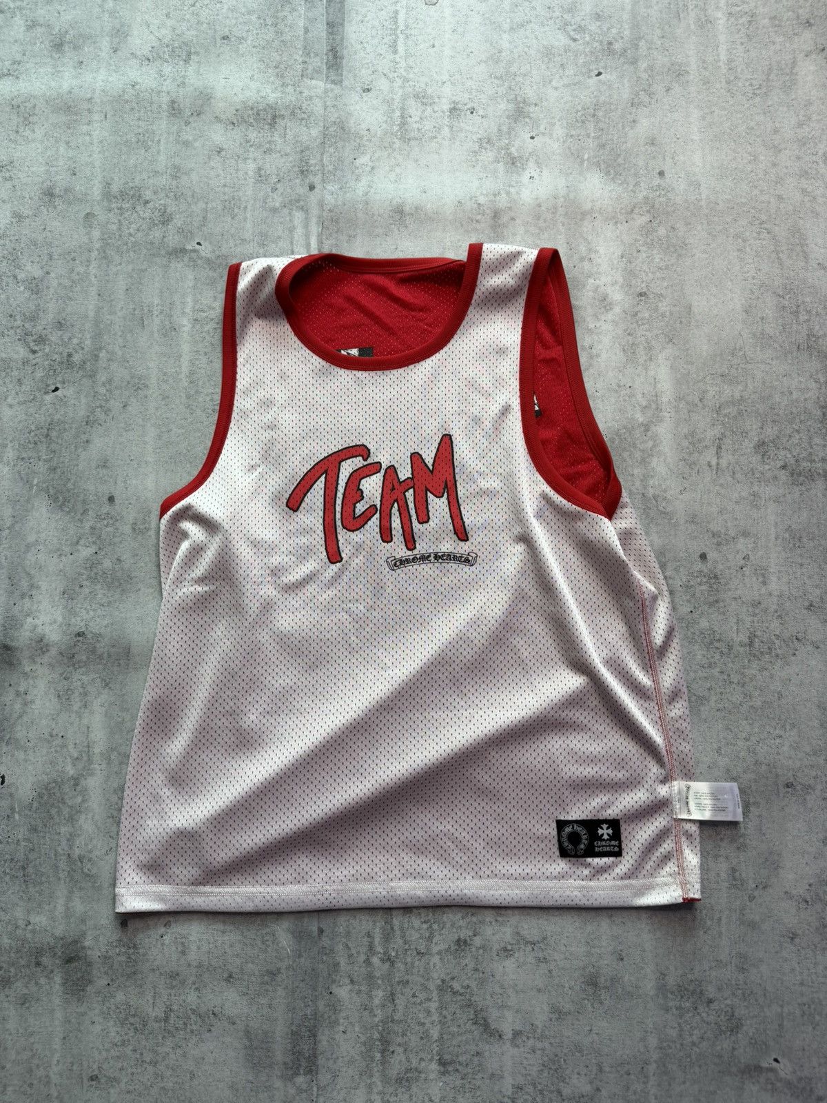 Chrome Hearts Chrome Hearts Red Basketball Jersey Size US M / EU 48-50 / 2 - 5 Thumbnail