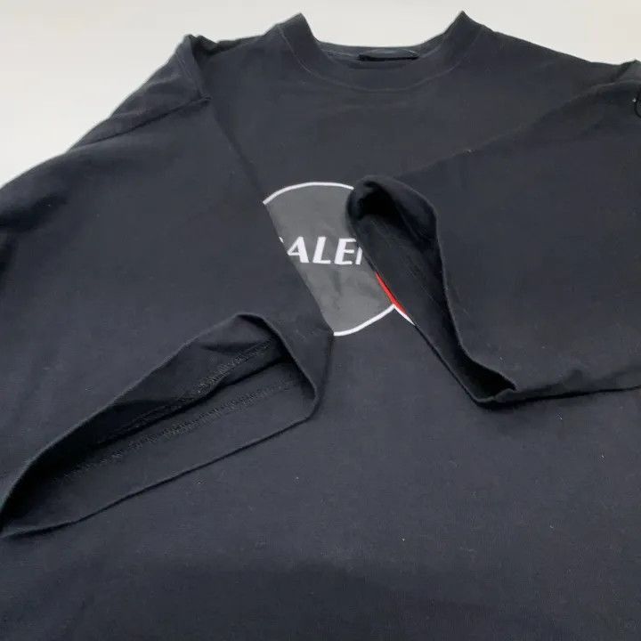 Balenciaga Balenciaga Balenciaga Logo Print Loose Fit TShirt -2507 Size US XXS / EU 40 - 9 Thumbnail