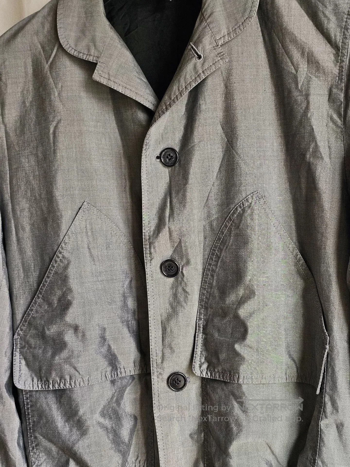 Dior Dior Men's Gray Silk Jacket. Size US L / EU 52-54 / 3 - 2 Thumbnail