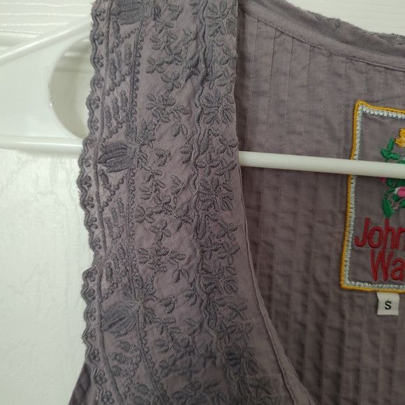 Johnny Was Johnny Was lavender embroidered sleeveless mini dress S Size S / US 4 / IT 40 - 7 Thumbnail