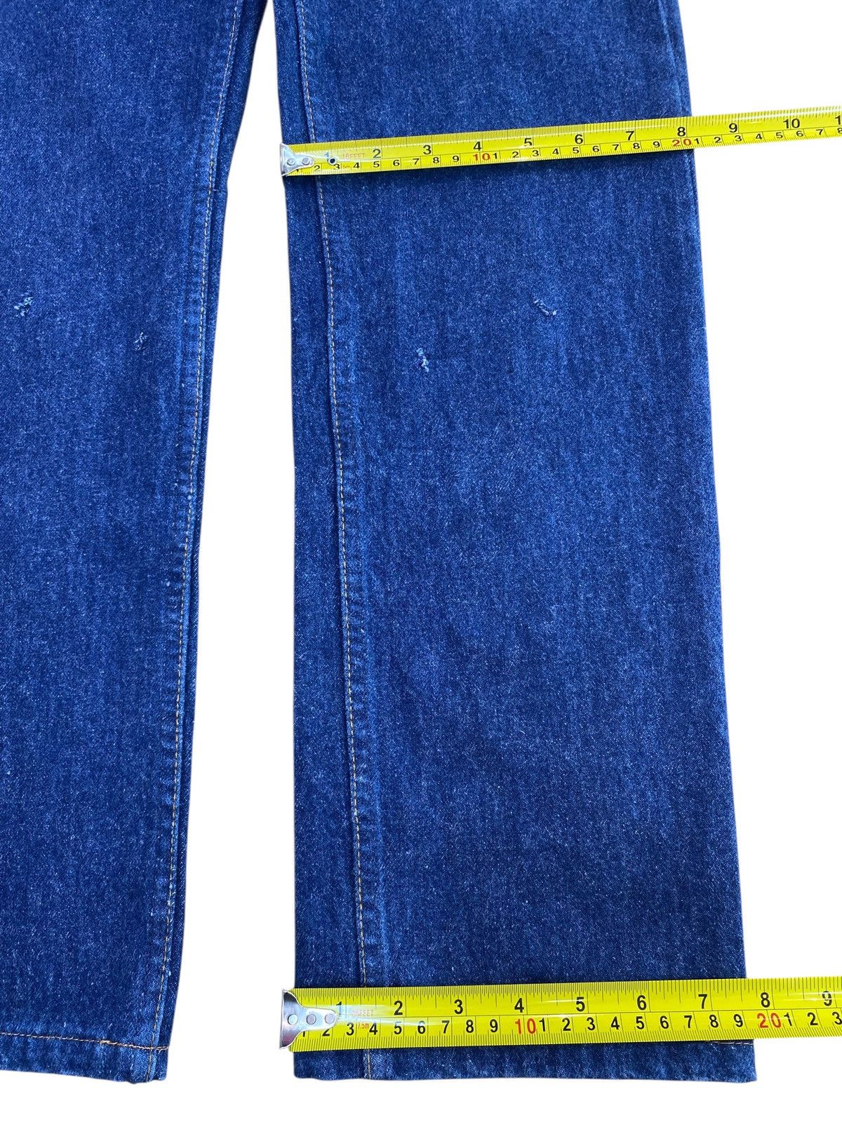 Levi's Levi’s Vintage Dark Blue Wash Style Straight Cut Jeans Size US 26 / EU 42 - 8 Thumbnail