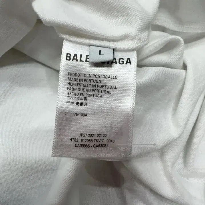 Balenciaga Balenciaga Logo Print Short Sleeve T-Shirt. Size US L / EU 52-54 / 3 - 4 Thumbnail