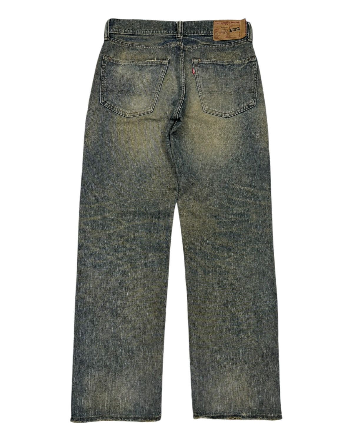 Diesel 🔥VINTAGE MUD WASH BAGGY JEANS GL HEART DENIM DIESEL STYLE Size US 33 - 4 Thumbnail