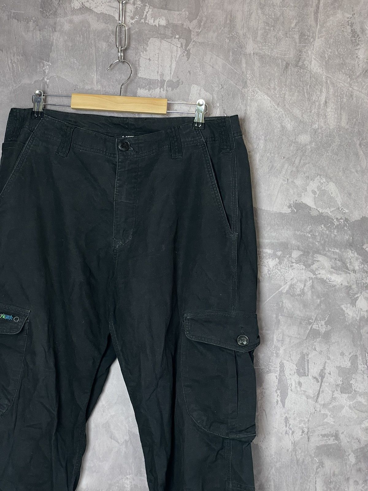 Quicksilver × Quiksilver × Vintage Vintage Quiksilver Baggy Cargo Pants Size US 32 / EU 48 - 4 Thumbnail