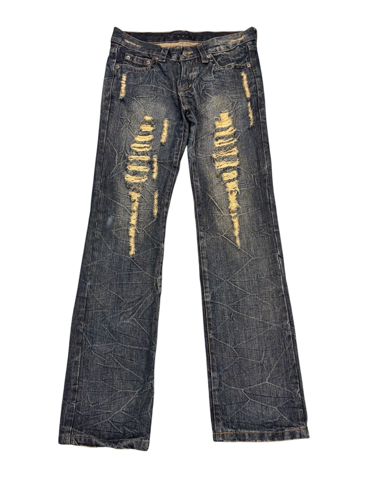14th Addiction K.U.I Distressed Denim. S0384 Size US 32 / EU 48 - 2 Thumbnail