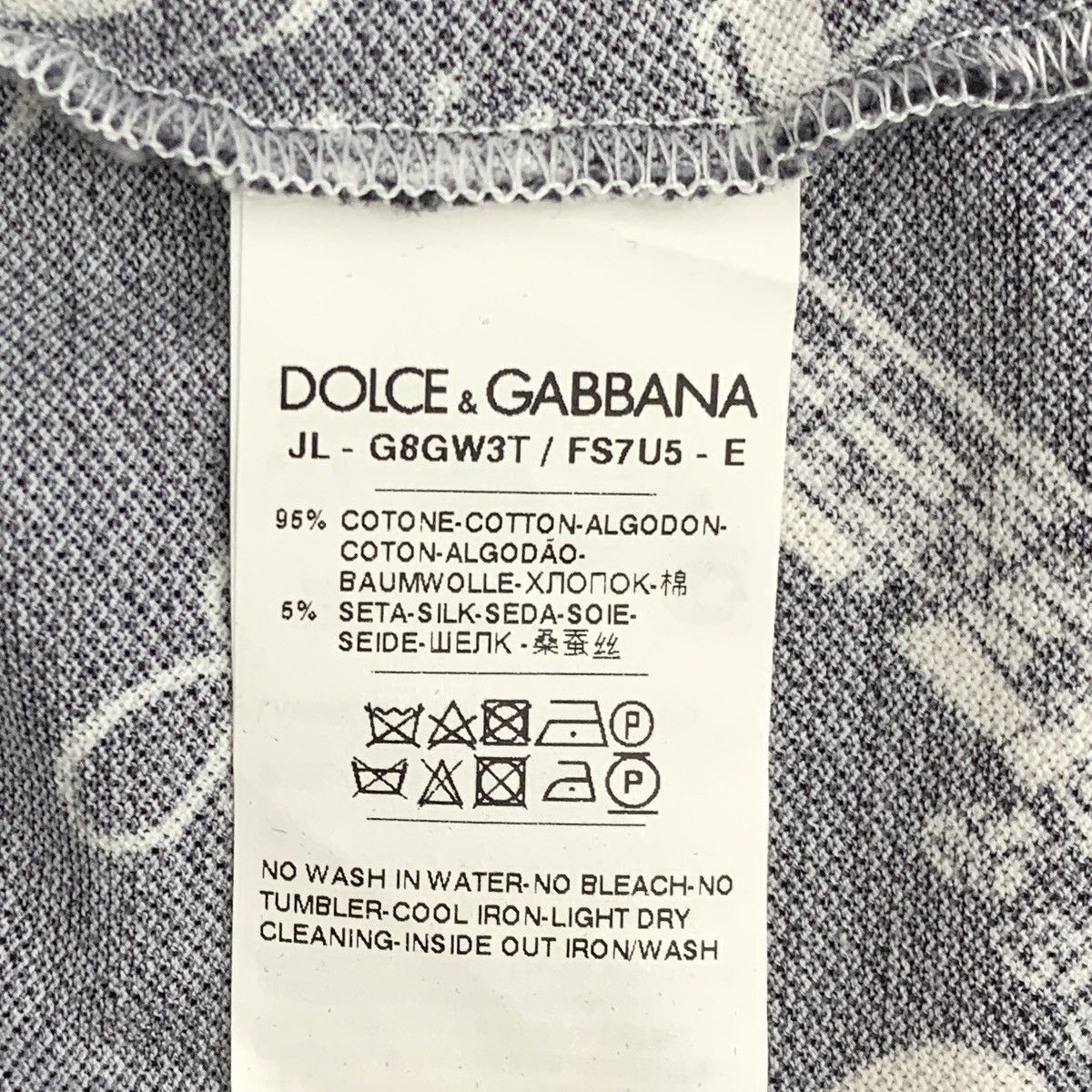 Dolce & Gabbana Dolce & Gabbana Musical Note Instrument Print Shirt K26WX Size US M / EU 48-50 / 2 - 6 Thumbnail
