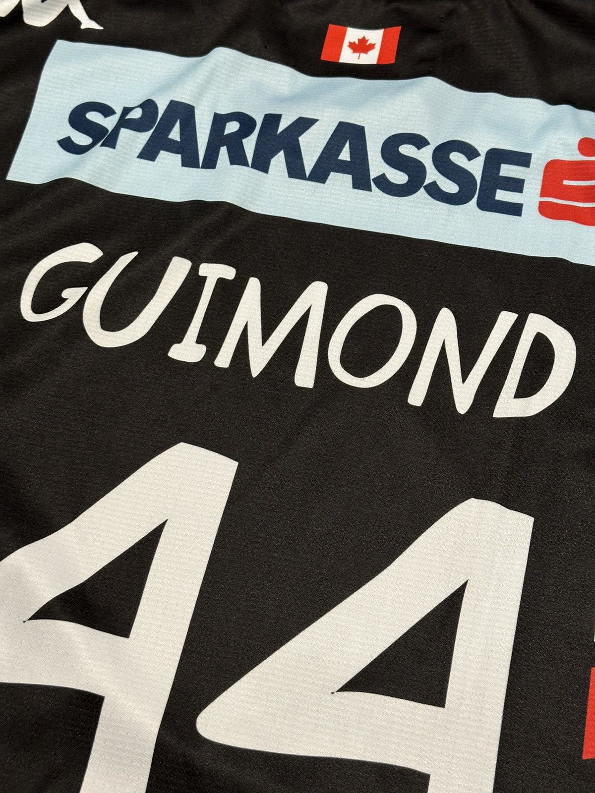 NHL HC Tiroler Wasserkraft Innsbruck Die Haie Jersey #44 Guimond Size US XL / EU 56 / 4 - 10 Thumbnail