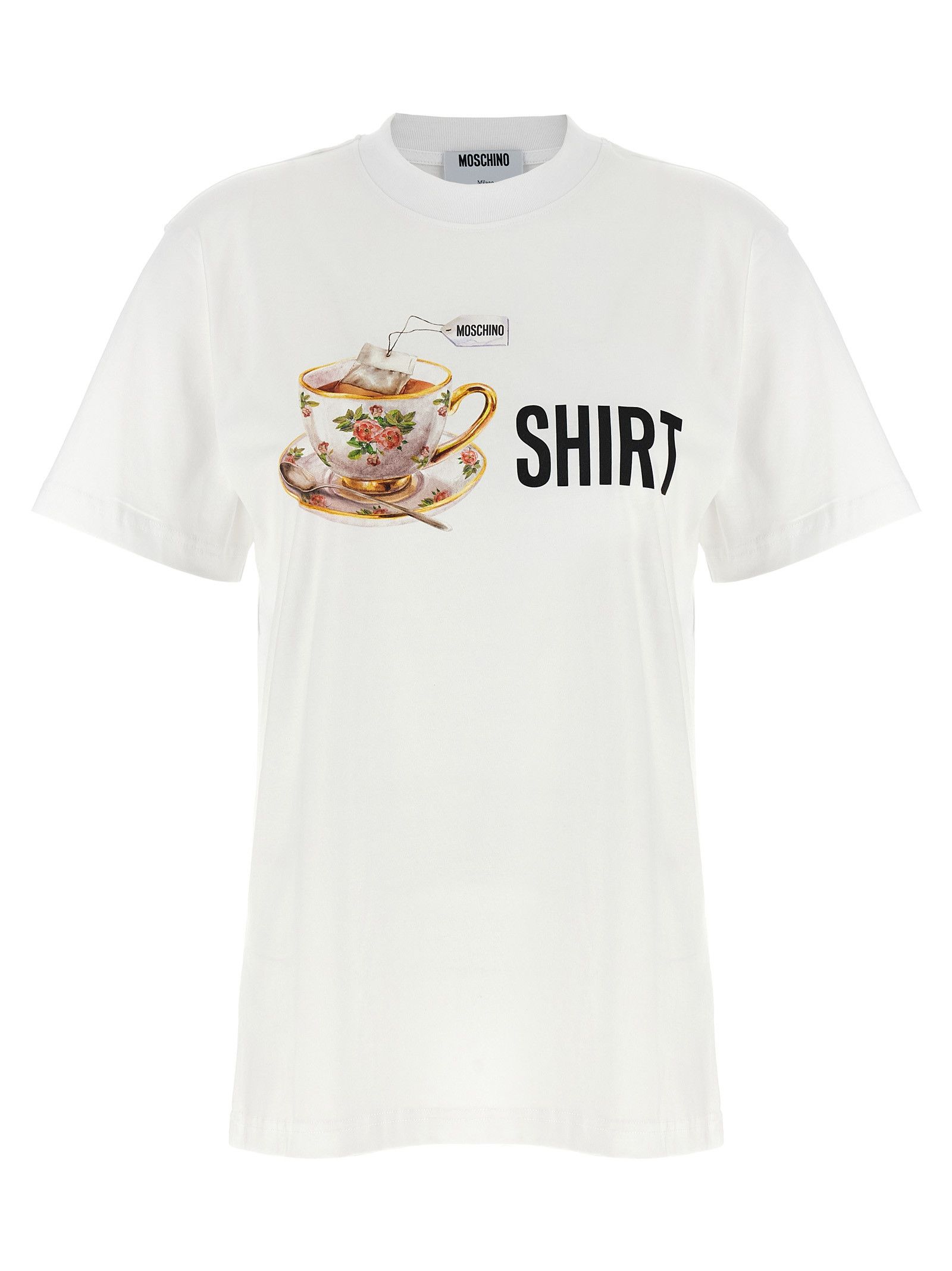Moschino Printed T-shirt Size XXS / US 00 / IT 34 - 1 Thumbnail