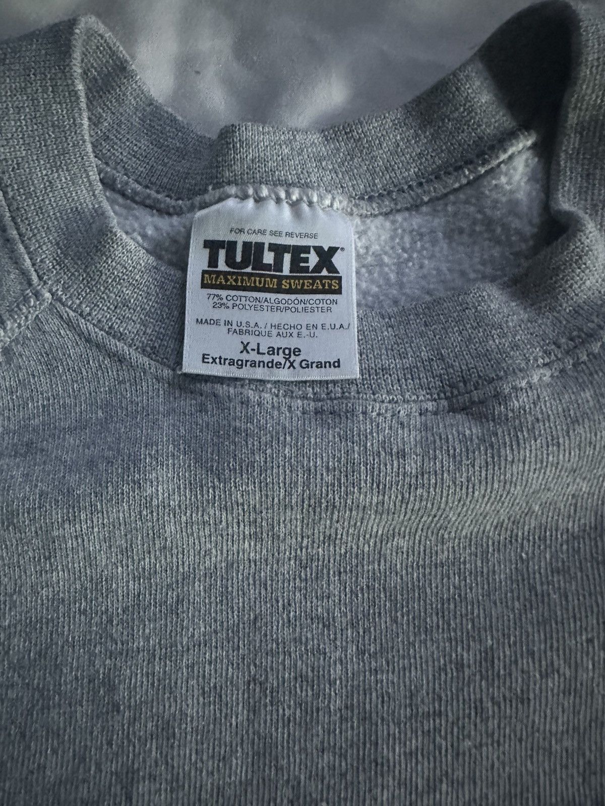 Vintage Tultex maximum sweats nat crop. Size US XL / EU 56 / 4 - 2 Thumbnail