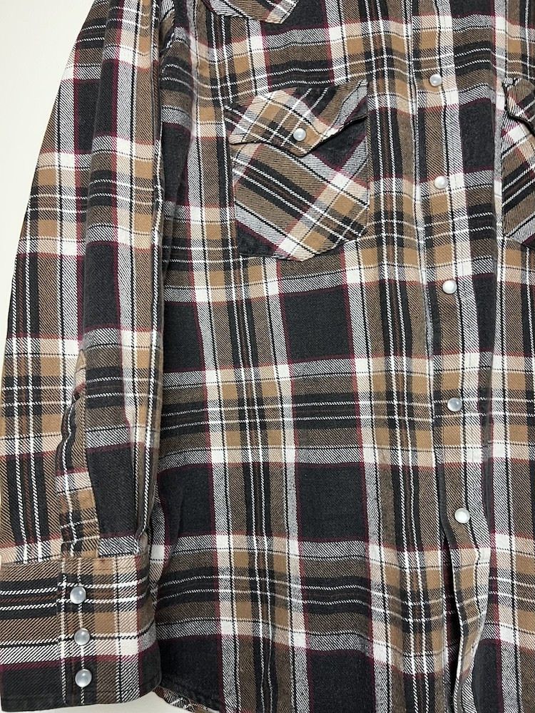 Vintage Vintage 1980's-1990's Ely Cattleman Button Up Flannel Size US L / EU 52-54 / 3 - 4 Thumbnail