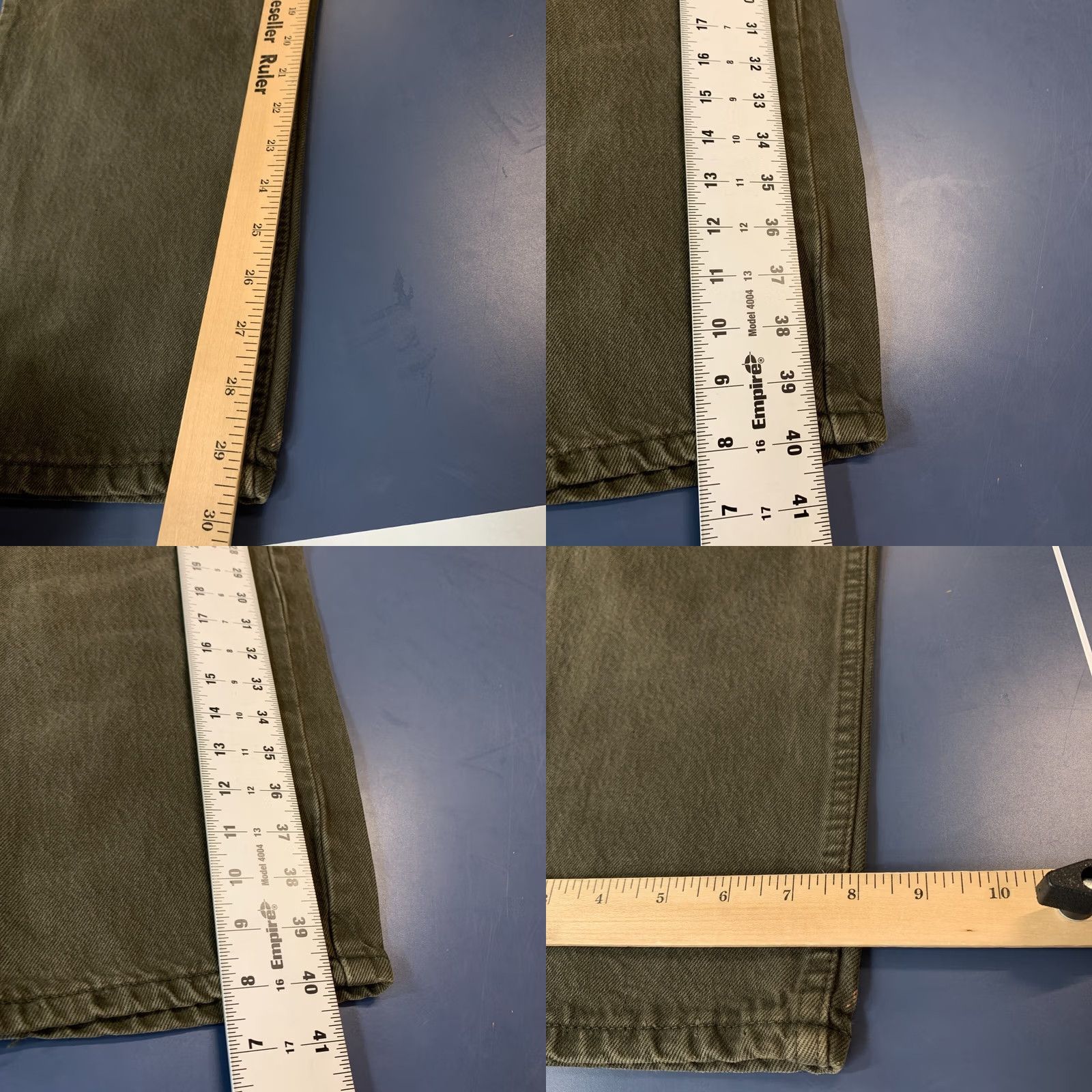 Levi's VINTAGE Levi's 550 Green Denim Jeans Mens 30 Relaxed Straight Made USA Size US 30 / EU 46 - 10 Thumbnail