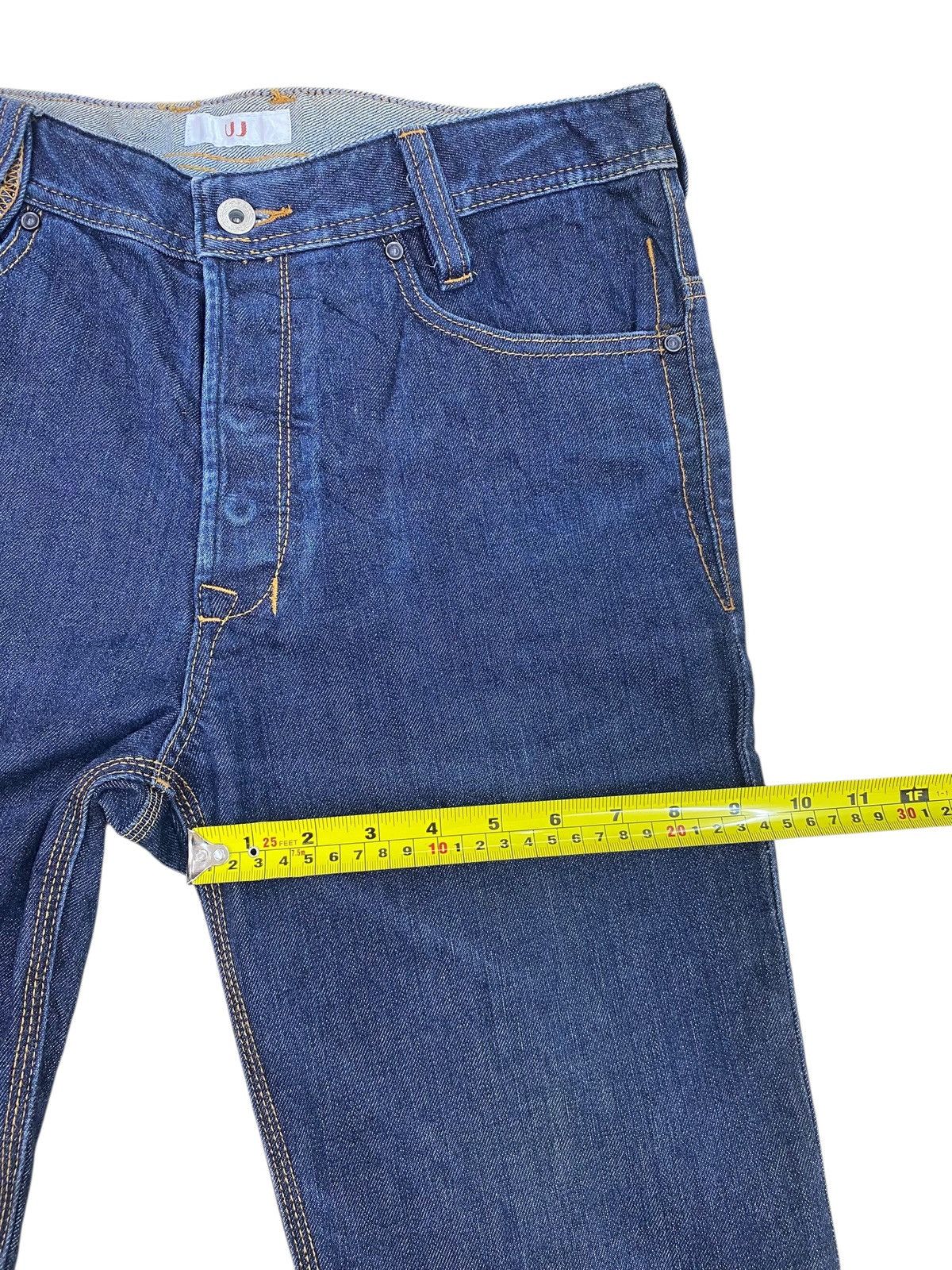 Japanese Brand Japanese Brand Denim Dark Blue Wash Style Loose Jean Size US 32 / EU 48 - 8 Thumbnail