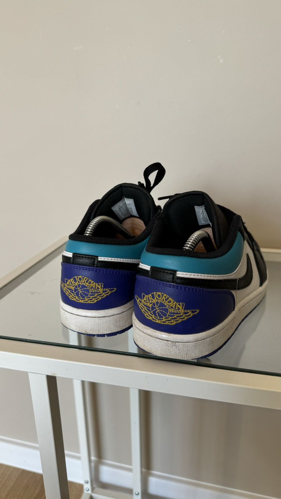 Jordan Brand × Nike Nike Air Jordan 1 Low Bright Concord 553558-154 sneakers Size US 8.5 / EU 41-42 - 4 Thumbnail