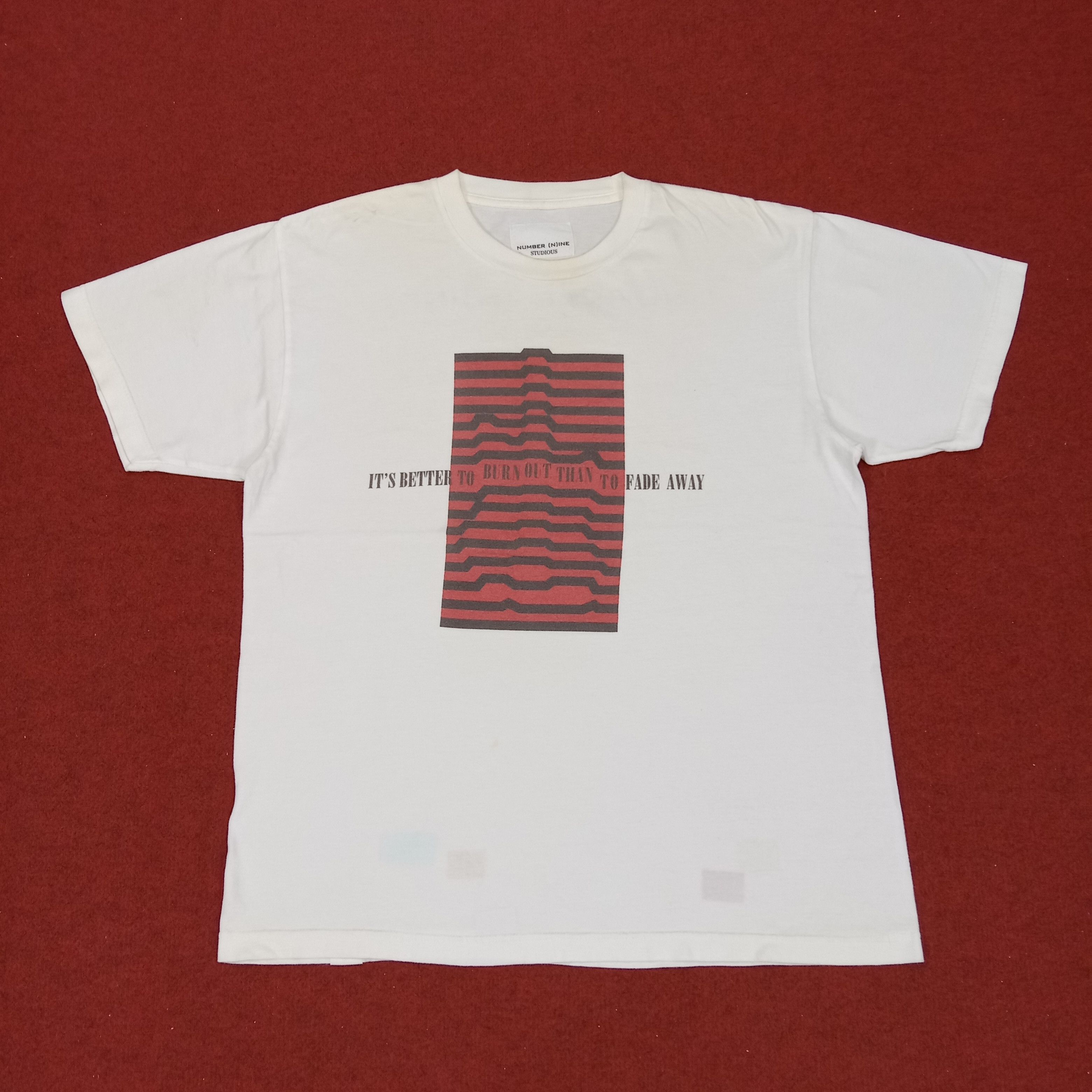 Number (N)ine × Vintage Number Nine Japanese Brand Streetwear Style Tshirt dp1 Size US L / EU 52-54 / 3 - 1 Thumbnail
