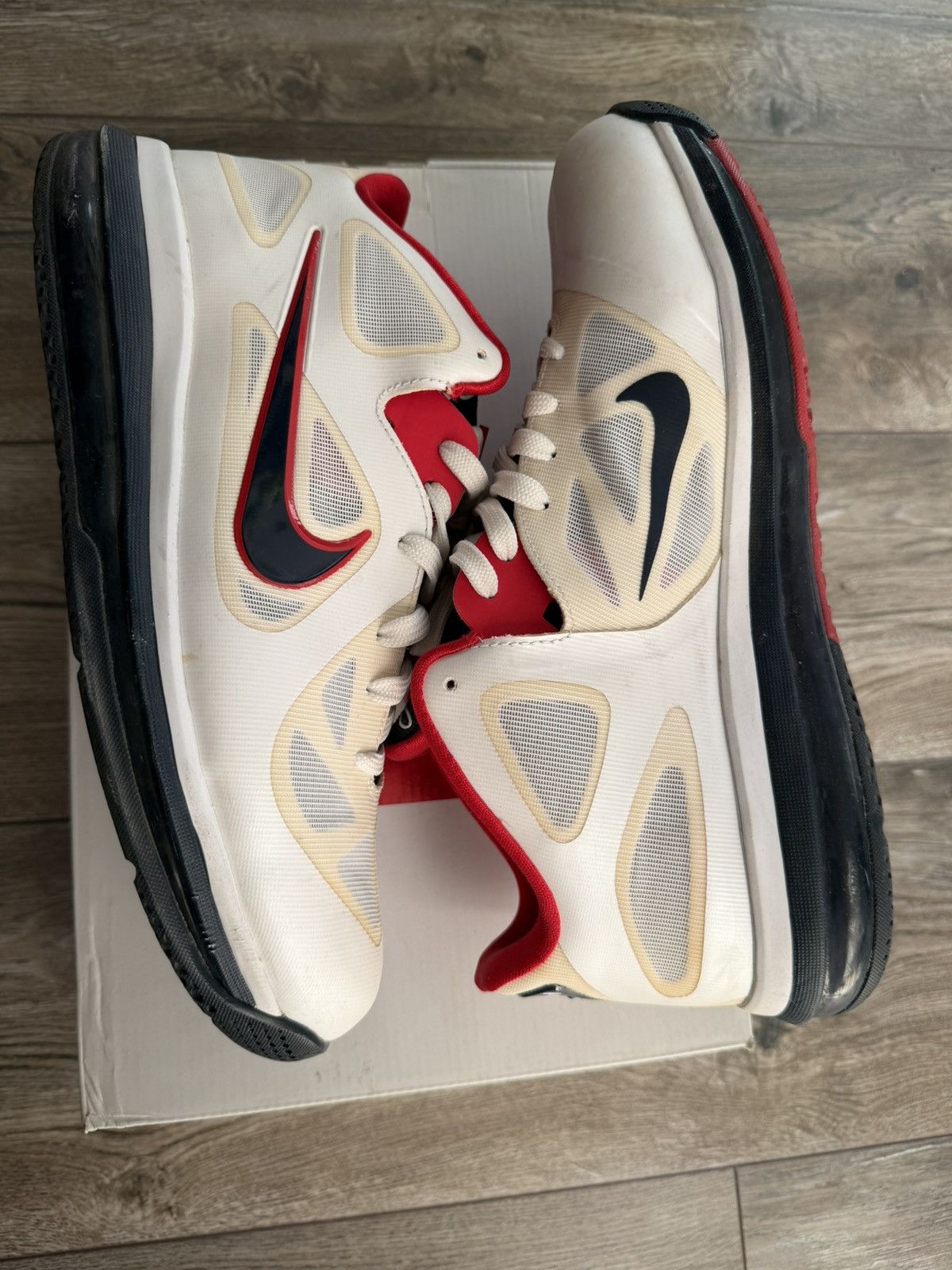 Nike Nike Air Lebron 9 Low Olympics USA size 10 Size US 10 / EU 43 - 4 Thumbnail
