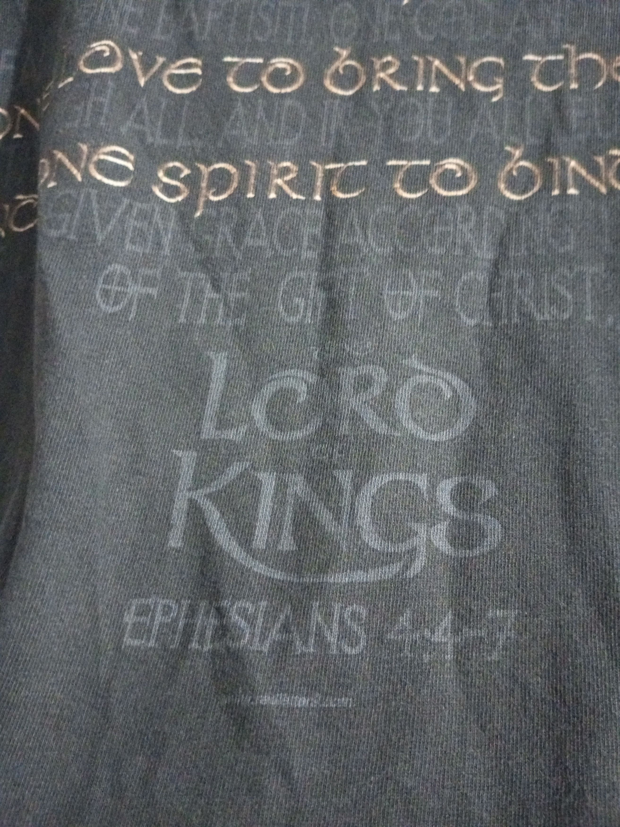 If Six Was Nine Vintage the lord of king sun fadded jesus tee Size US M / EU 48-50 / 2 - 8 Thumbnail