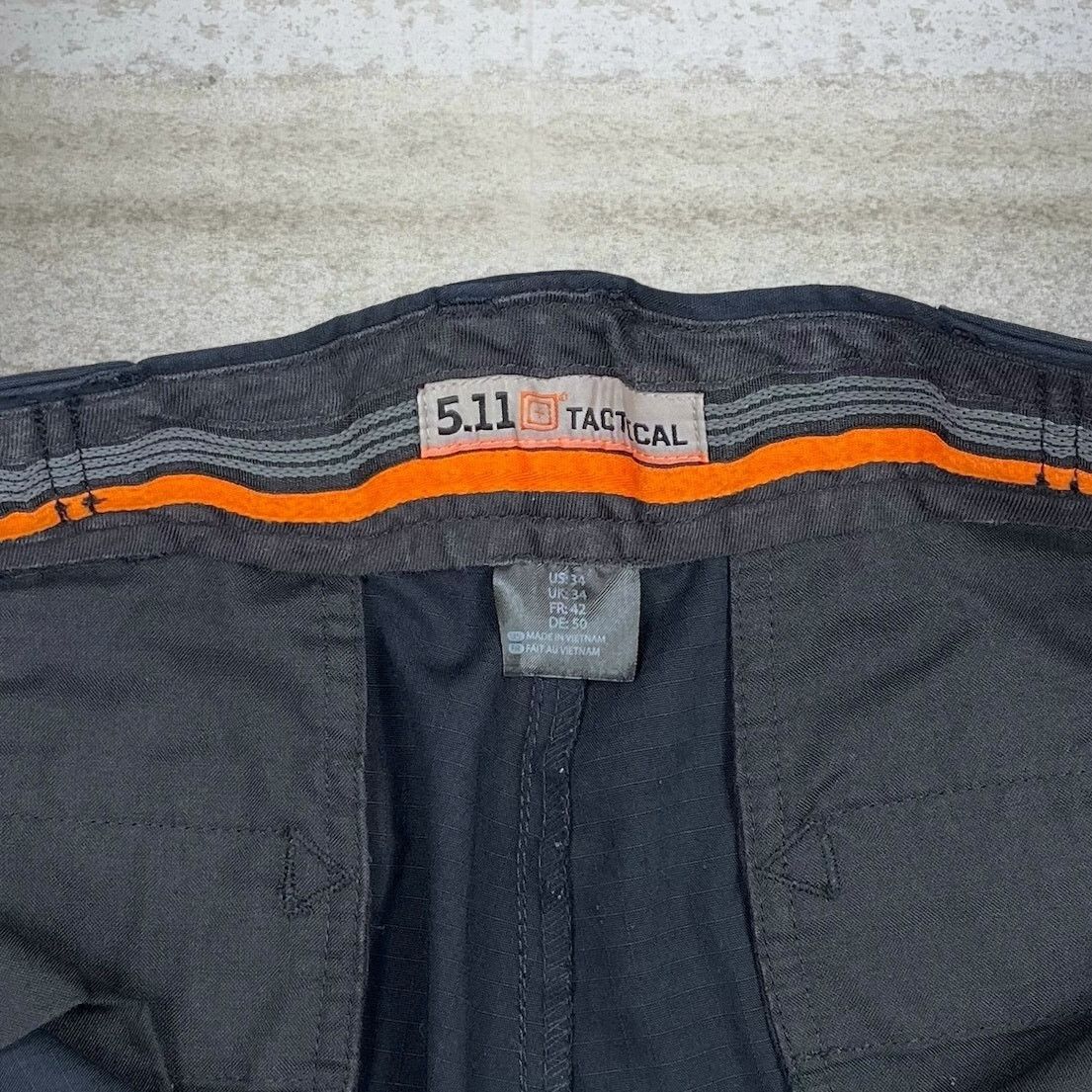 5.11 Vintage Y2K 5.11 Tactical Pants 34x34 Baggy Wide Leg Black Size US 34 / EU 50 - 4 Thumbnail
