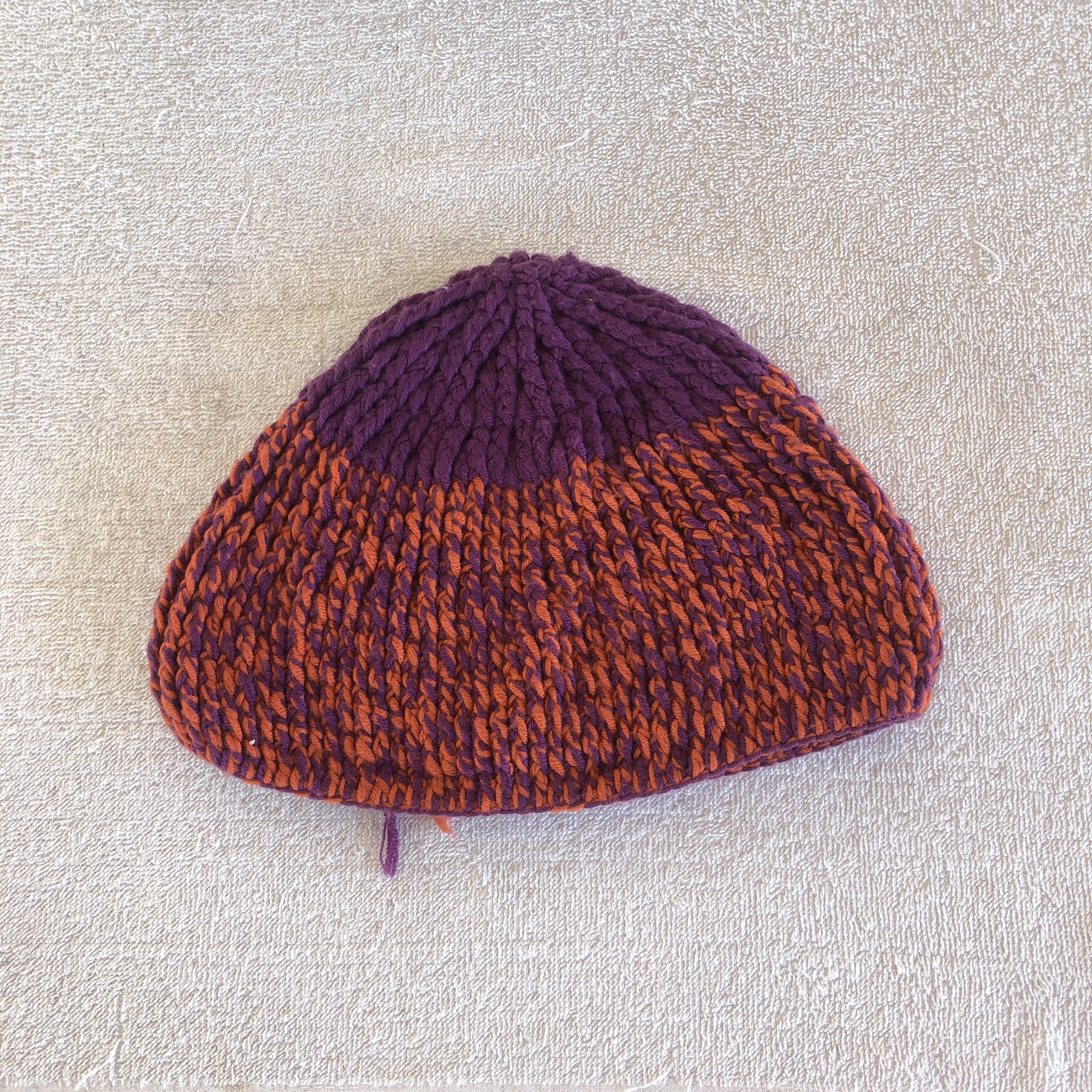 Japanese Brand Vintage Japanese Knitted Raggae Beanie Hippie Hats Size ONE SIZE - 5 Thumbnail