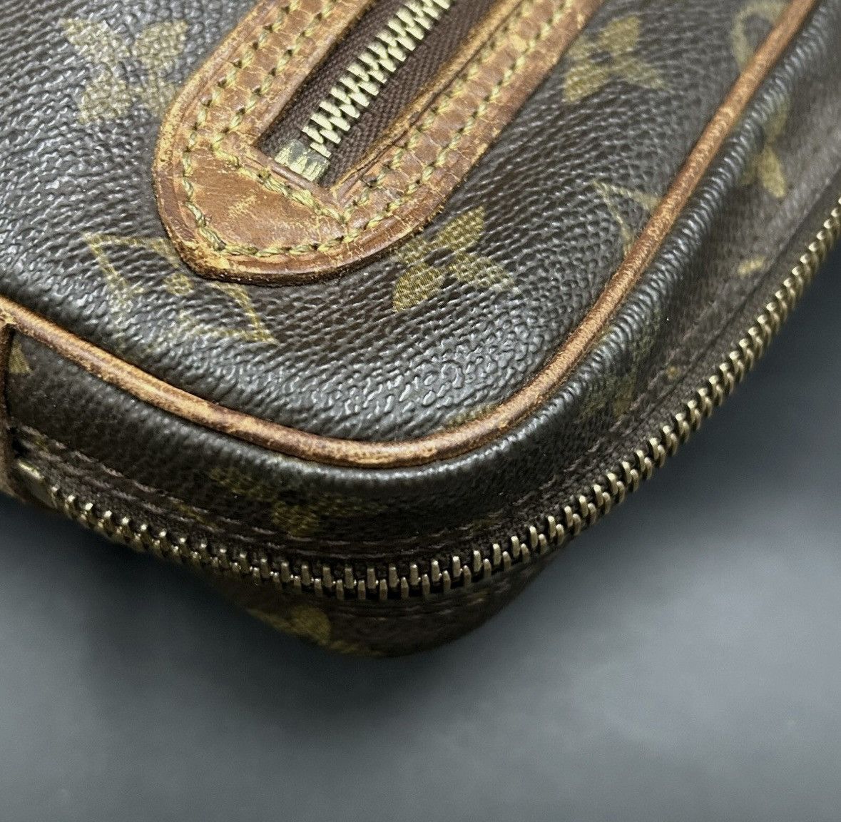 Louis Vuitton Preloved Louis Vuitton monogram Marly Dragonne Clutch Bag Size ONE SIZE - 5 Thumbnail