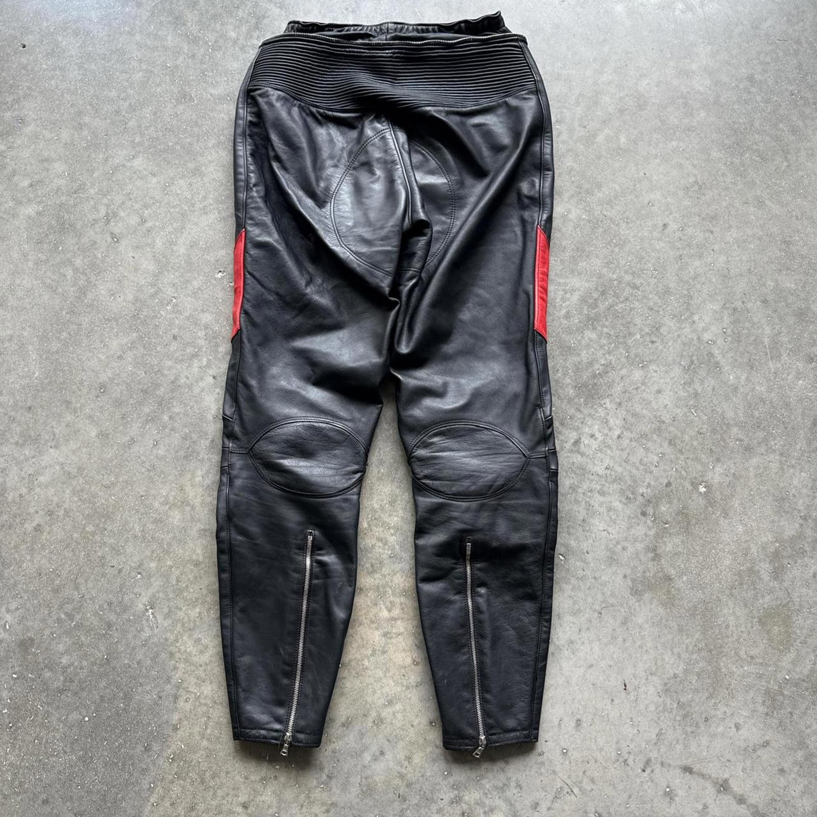 Other Leather Biker Motorcycle Pants Size US 32 / EU 48 - 2 Thumbnail
