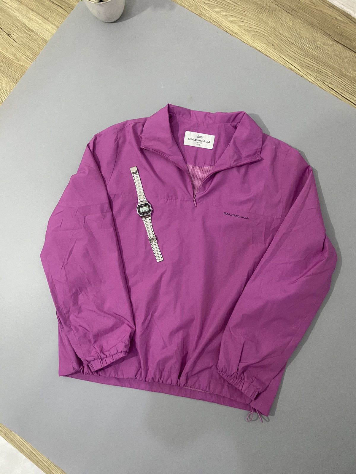 Balenciaga 💥Halfzip💥Balenciaga Halfzip TrackJacket Size US M / EU 48-50 / 2 - 2 Thumbnail