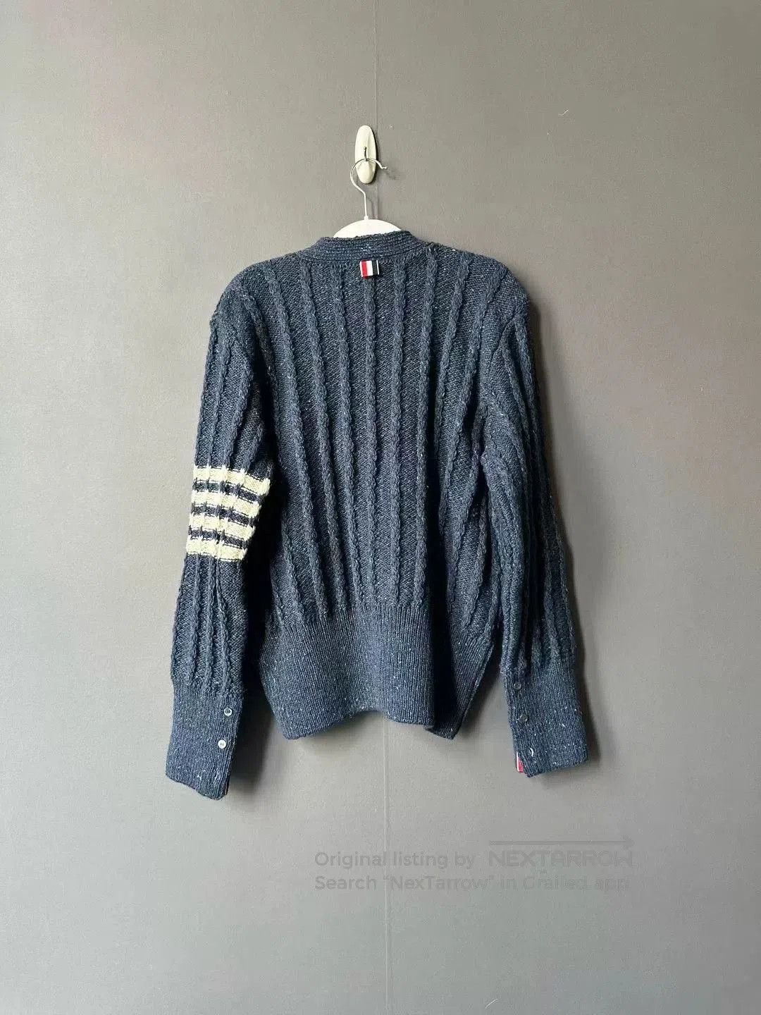 Thom Browne thom browne navy cardigan with buttons. Size US L / EU 52-54 / 3 - 2 Thumbnail