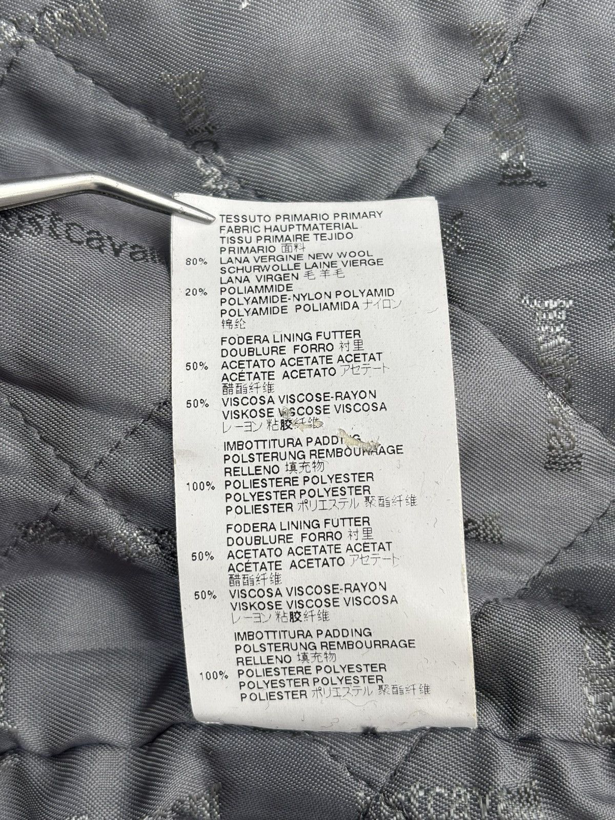 Just Cavalli AW 2014 Just Cavalli Geometric Tribal Embossed Bomber Jacket Size US M / EU 48-50 / 2 - 25 Thumbnail