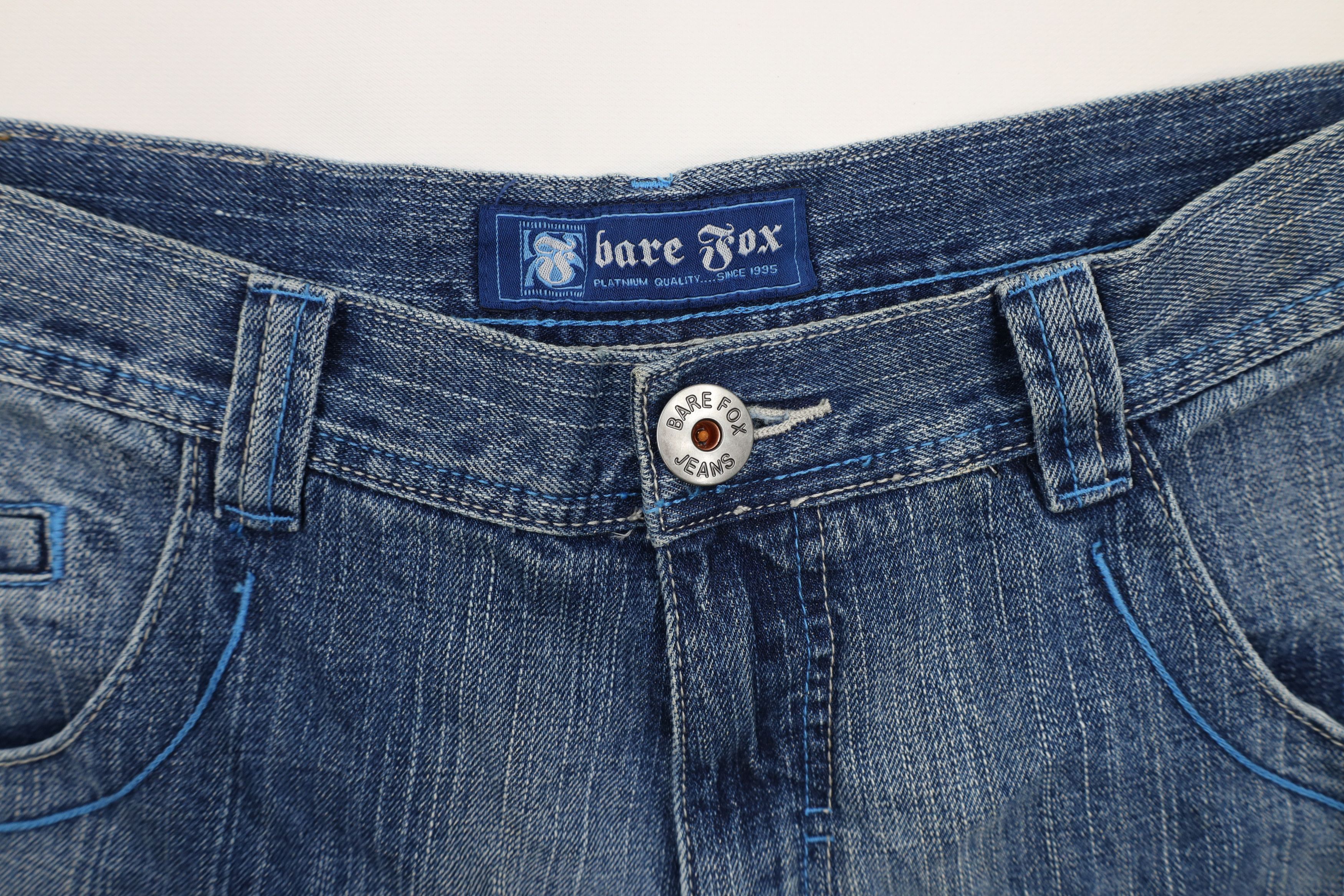 Vintage Vintage 90s Streetwear Fit Wide Leg Skateboard Jeans Blue Size US 36 / EU 52 - 8 Thumbnail