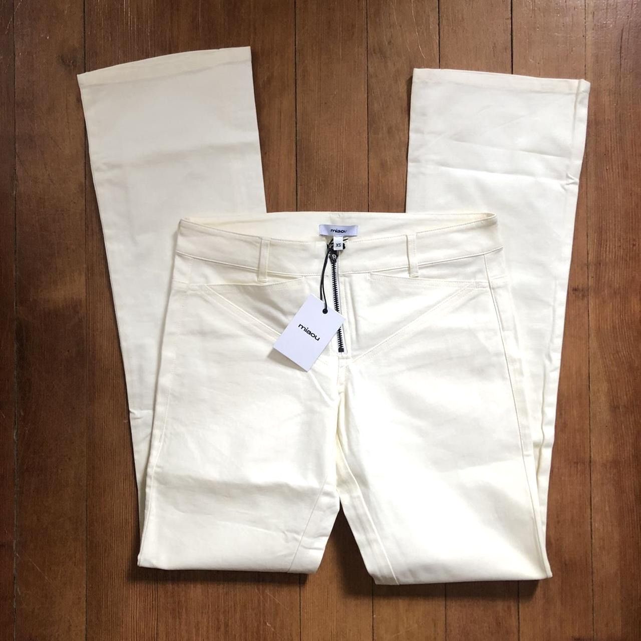 Miaou MIAOU lowrider pants - SO ONLINE (XS) Size 24" / US 00 / IT 34 - 1 Thumbnail