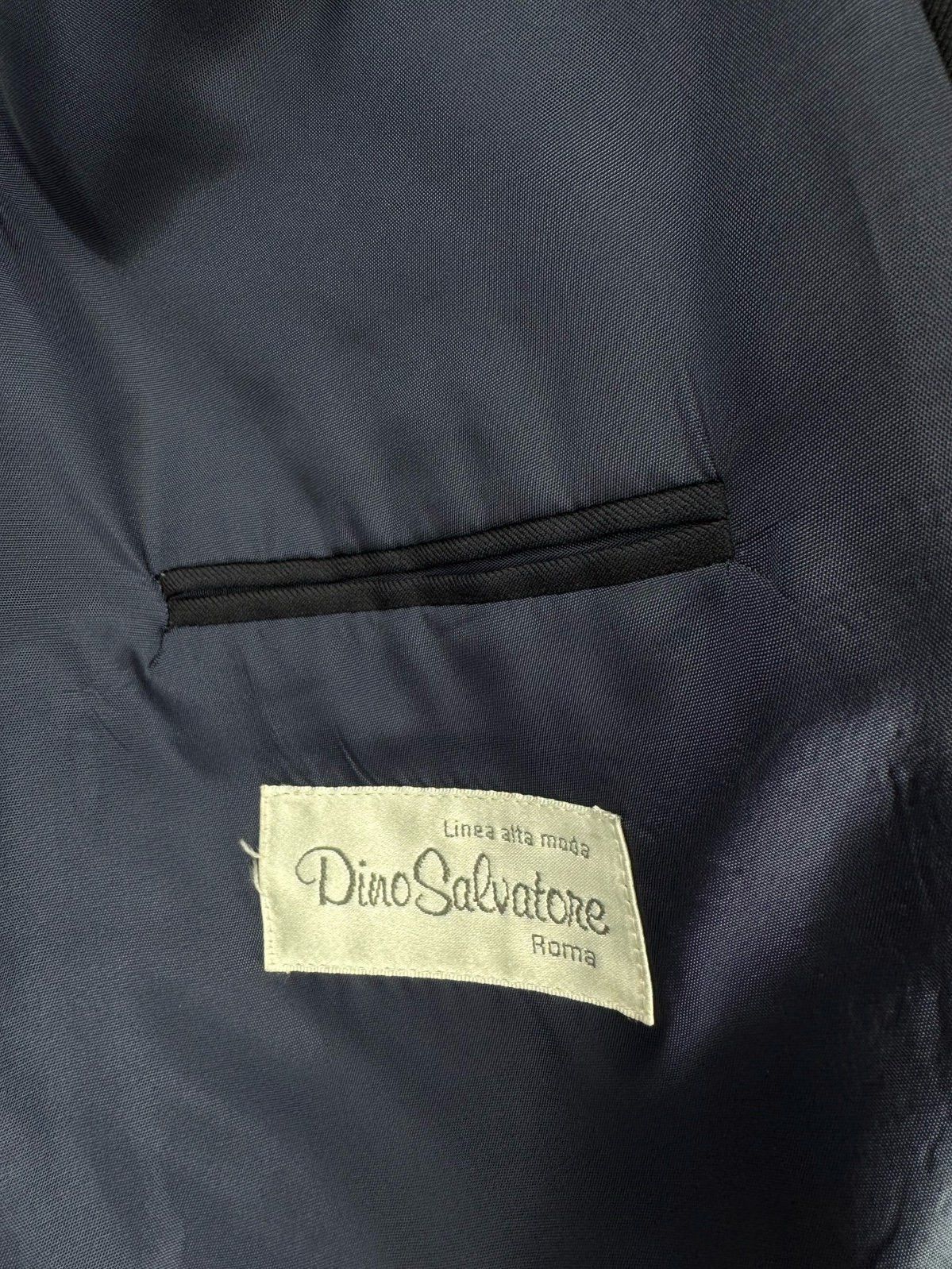 Other Dino Salvatore Roma Lanificio 100% Wool Blue Navy Blazer Sp Size 38R - 2 Thumbnail
