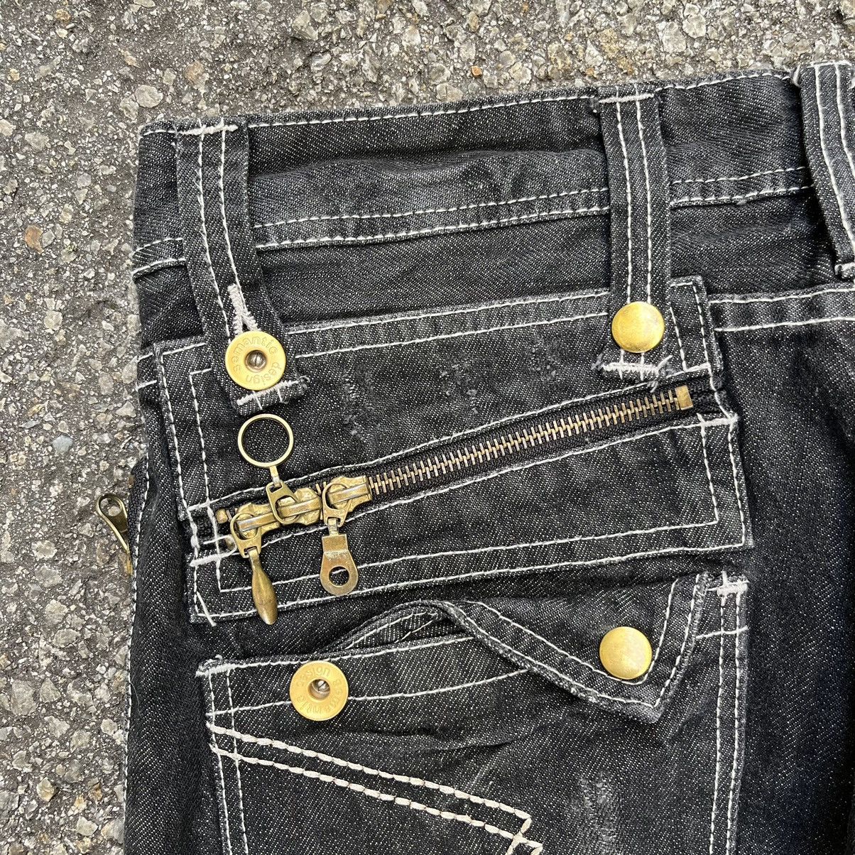 Tornado Mart Semantic Design Japanese Slim Jeans Crazy Punk Style Denim Size US 30 / EU 46 - 14 Thumbnail