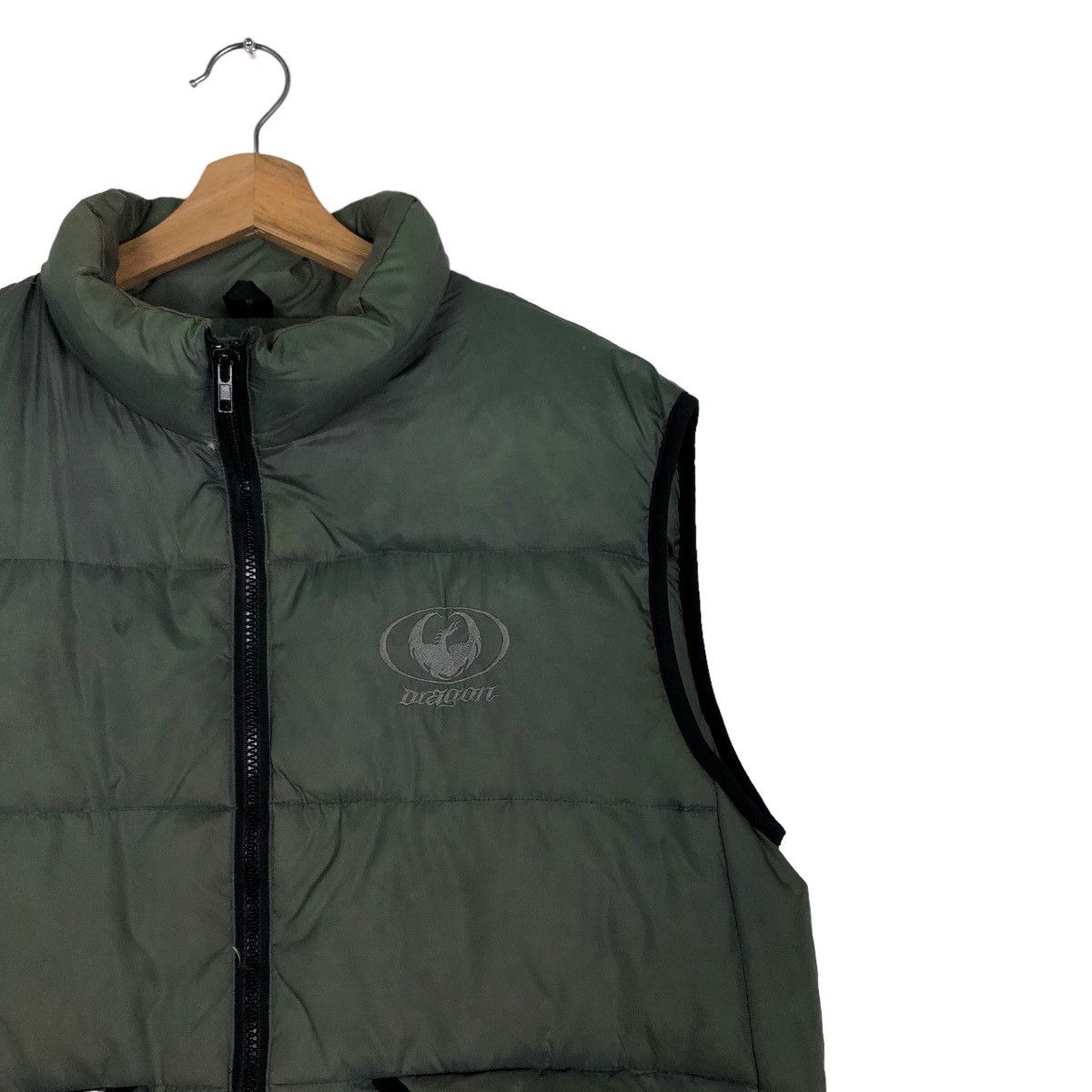 Japanese Brand 🔥90’s Vintage Vest Down Puffer Dragon Movie Big Logo Size US L / EU 52-54 / 3 - 6 Thumbnail