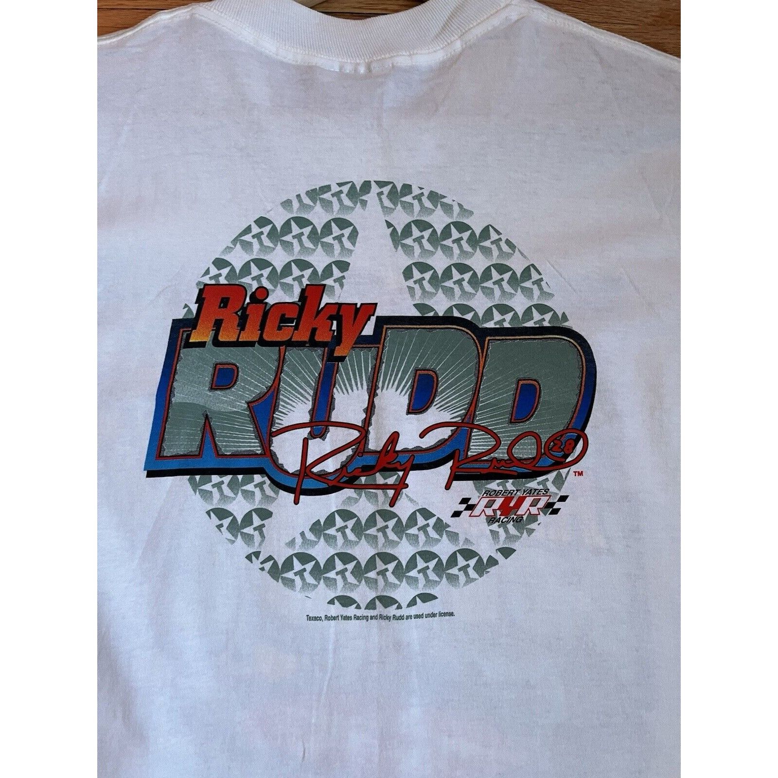 NASCAR VINTAGE NASCAR RACING RICKY RUDD FORD TAURUS GRAPHIC T SHIRT Size US L / EU 52-54 / 3 - 6 Thumbnail