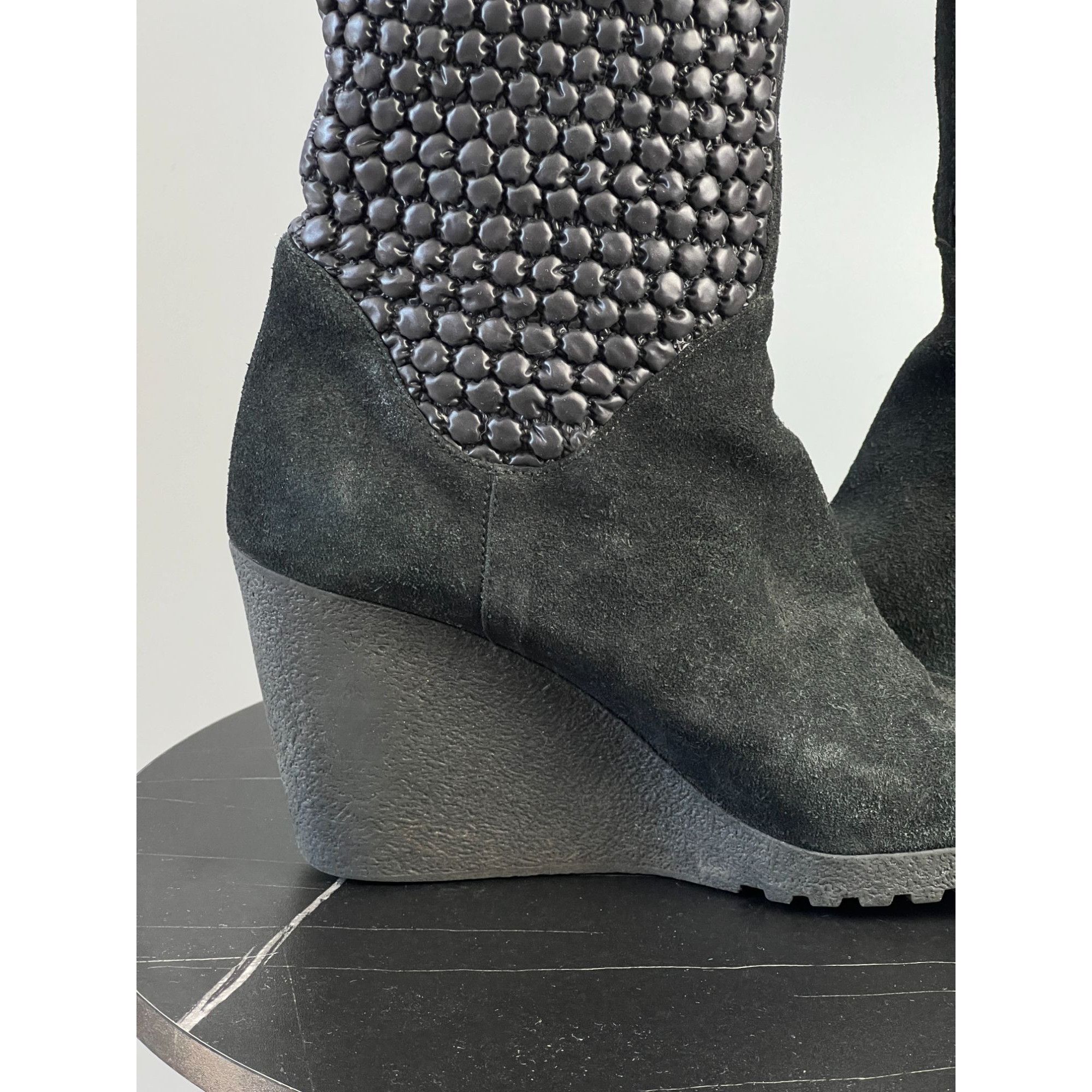 Fendi Fendi Bubbles Knee High Suede Boots Size EU 39 (Y0494) Size US 9 / IT 39 - 7 Thumbnail