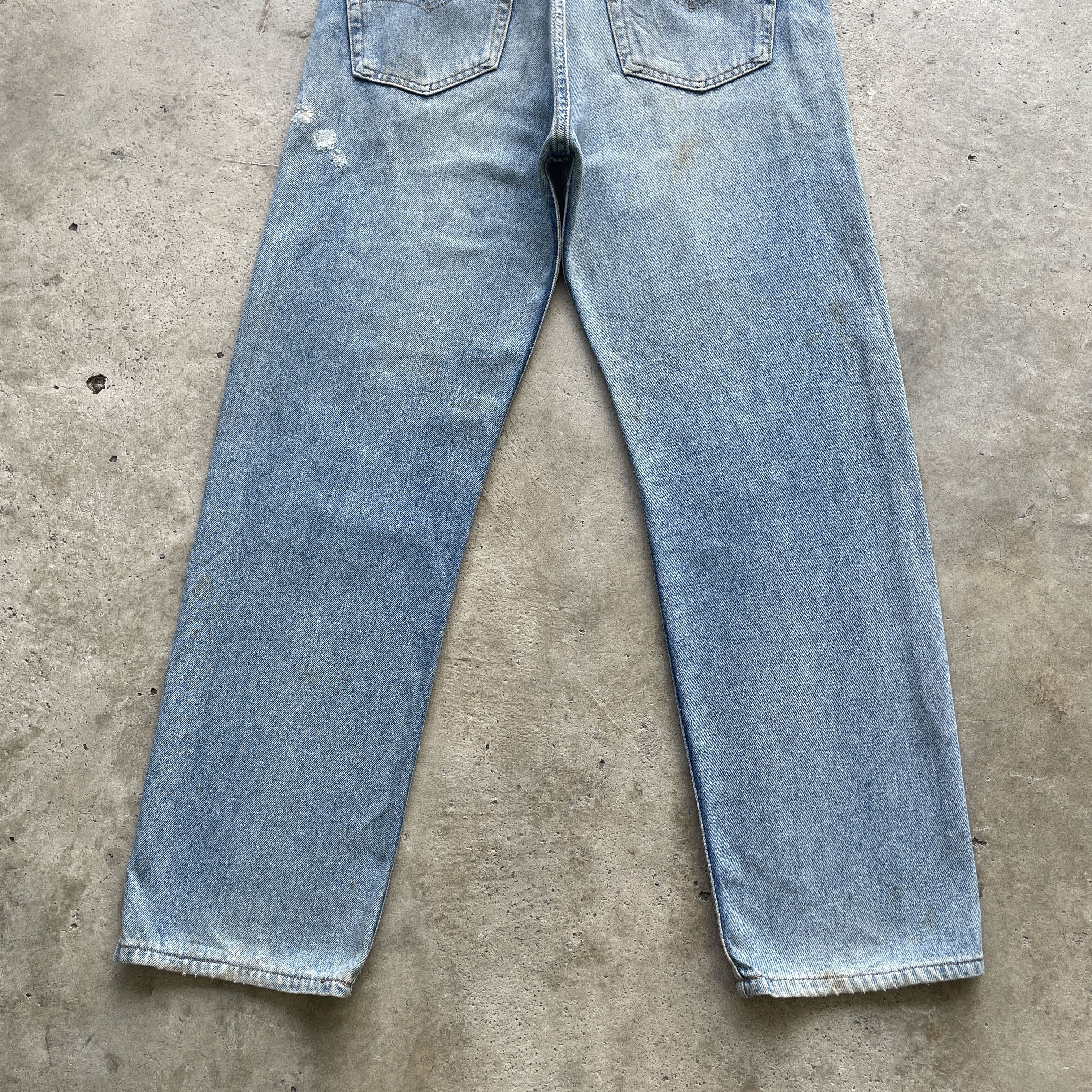 Levi's Vintage Clothing 1990s VINTAGE LEVI’S 505 MADE IN USA JEANS FADED PANTS Size US 33 - 10 Thumbnail