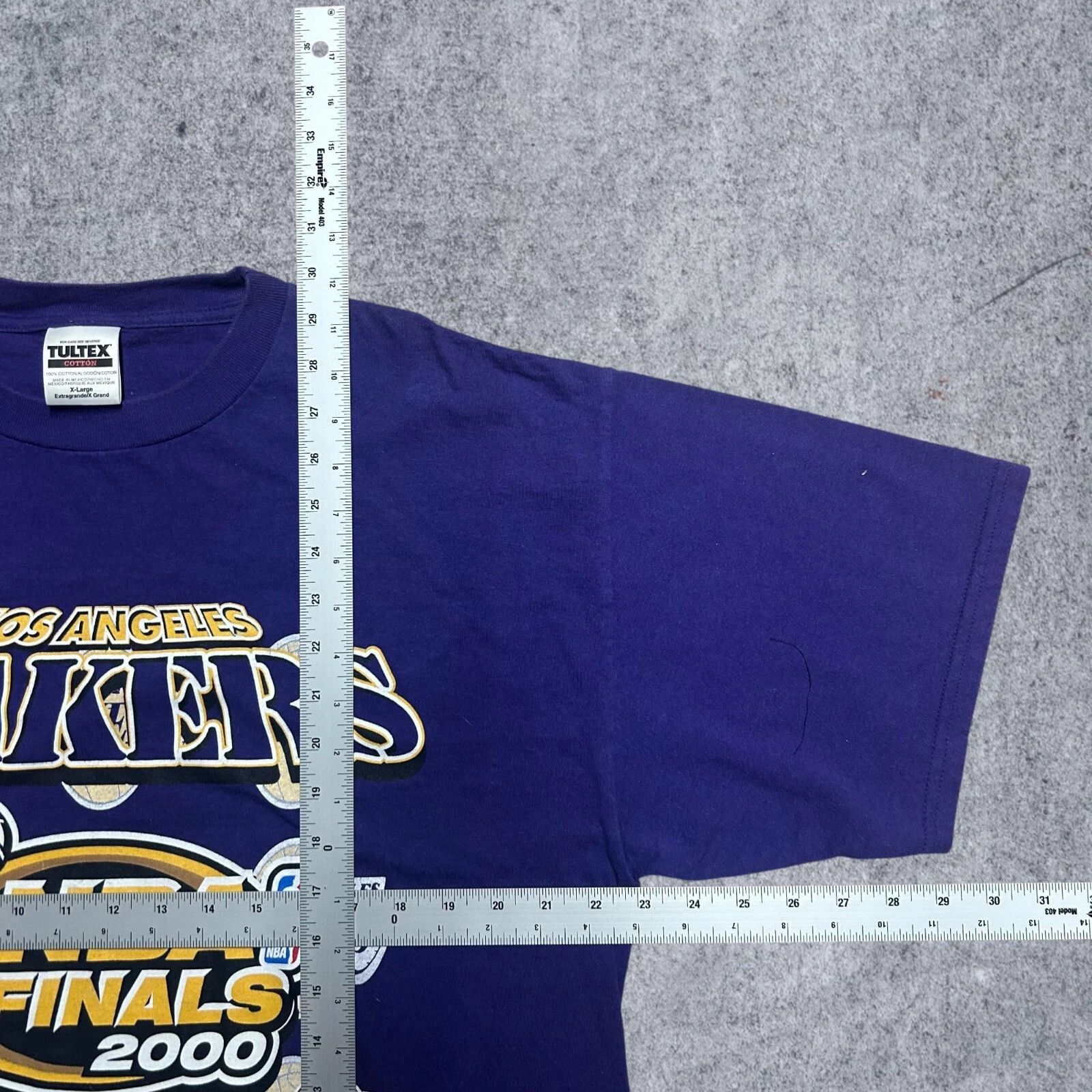 Gildan 2000 NBA Los Angeles Lakers LA Finals Champions VTG Graphic Size US XL / EU 56 / 4 - 2 Thumbnail