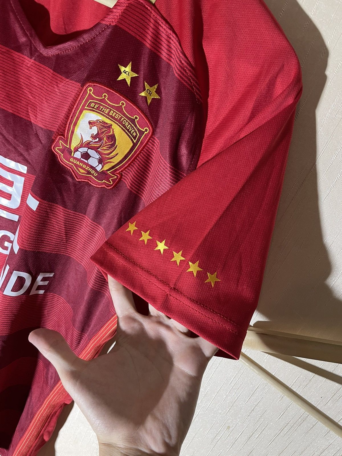 Vintage Guangzhou streetwear soccer t shirt Size US L / EU 52-54 / 3 - 7 Thumbnail